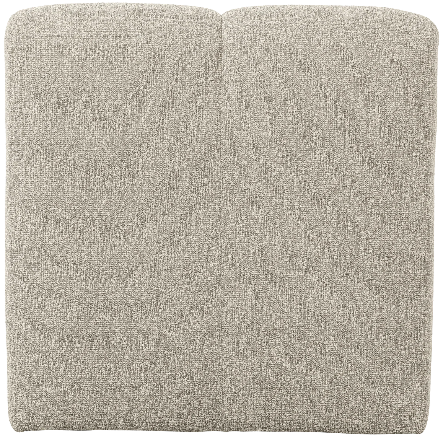 MOJO DINING BENCH 84CM WITH BACKREST BOUCLE BEIGE MELANGE