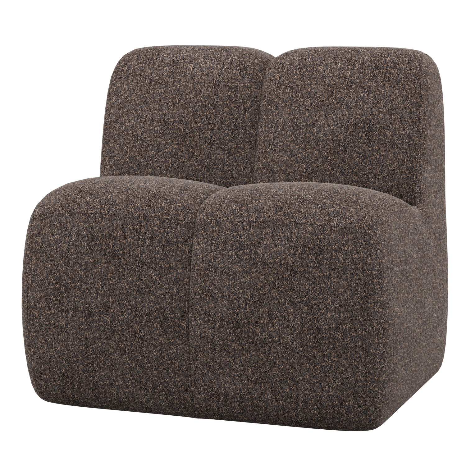 WOOOD banca dining MOJO | 100% Pes | Maro | 83x84x73 cm