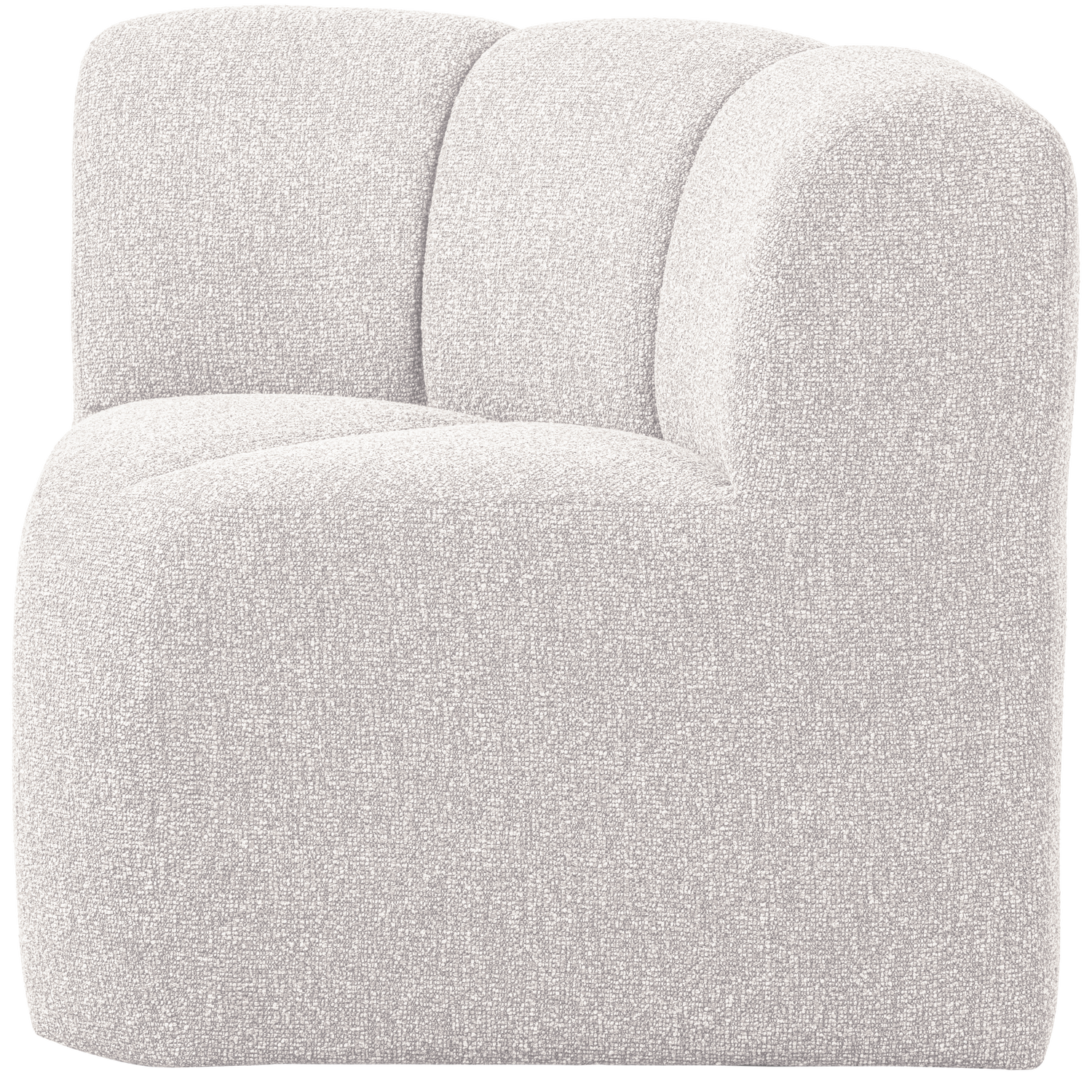 WOOOD banca dining MOJO | 100% Pes | Ecru | 83x83x83 cm