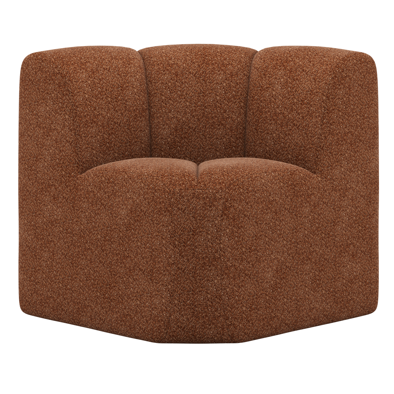 WOOOD banca dining MOJO | 100% Pes | Maro | 83x83x83 cm