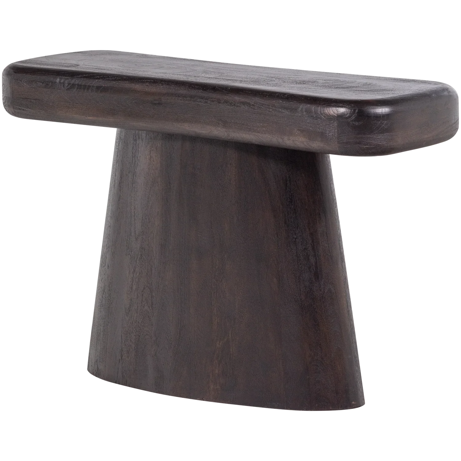 AMCO SIDETABLE MANGO WOOD BLACK