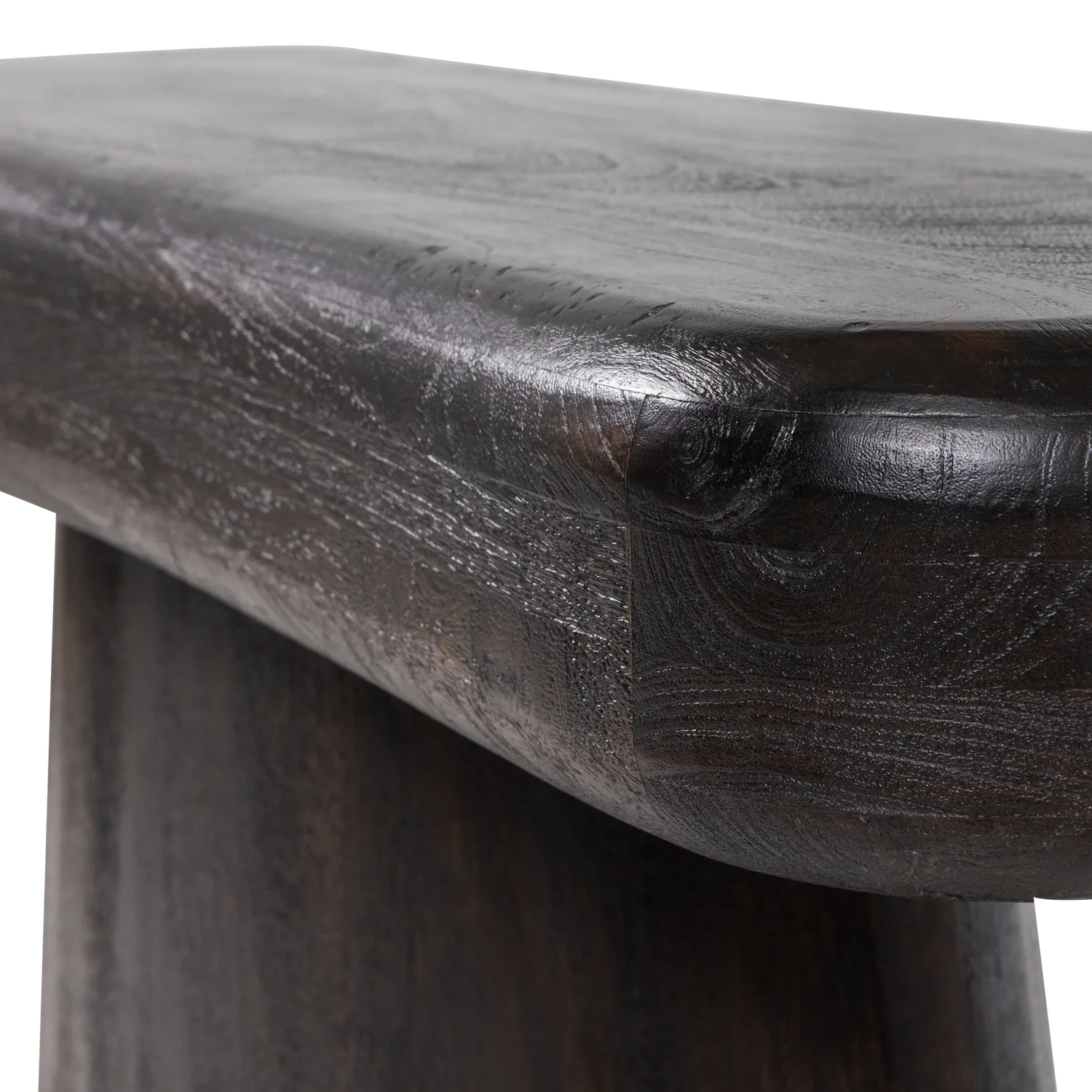 AMCO SIDETABLE MANGO WOOD BLACK