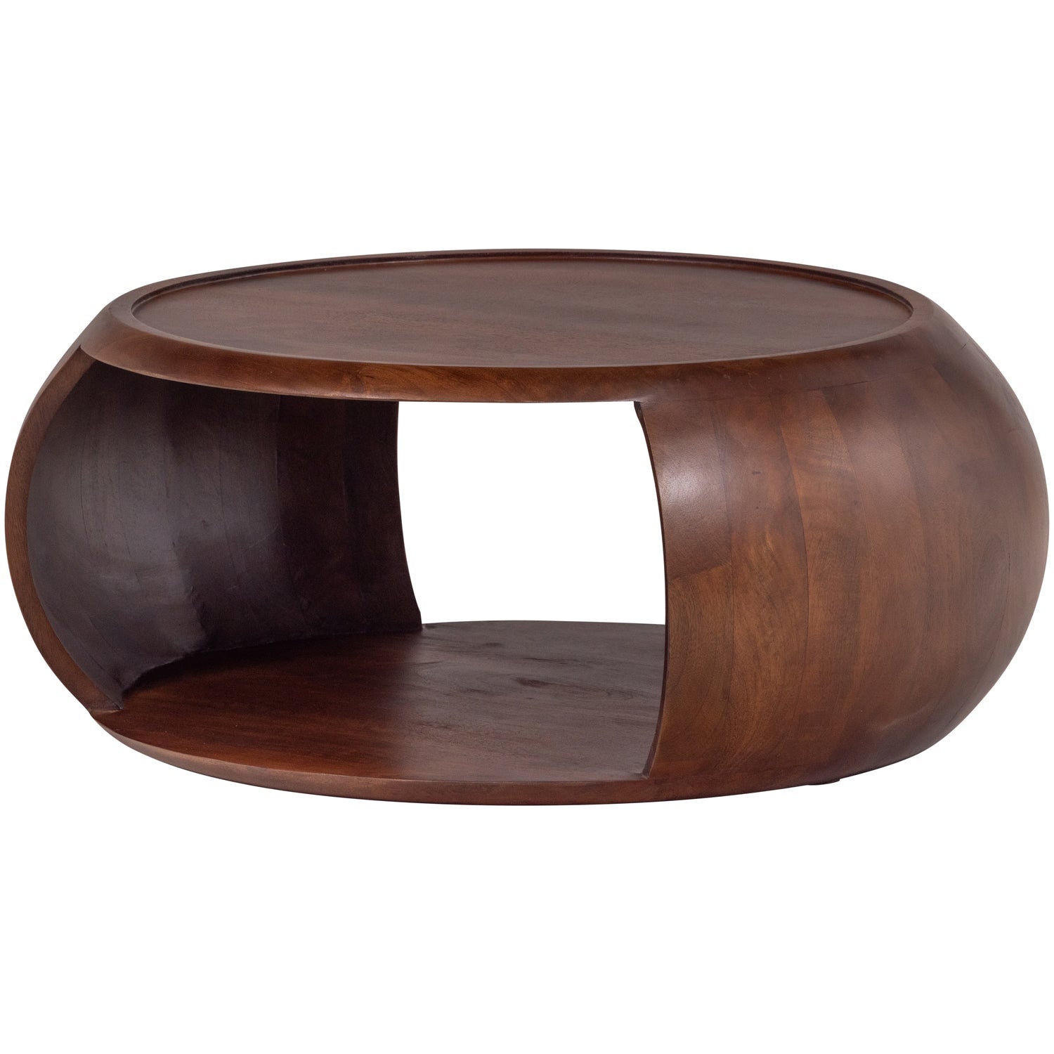 COLE COFFEE TABLE MANGO WOOD BROWN