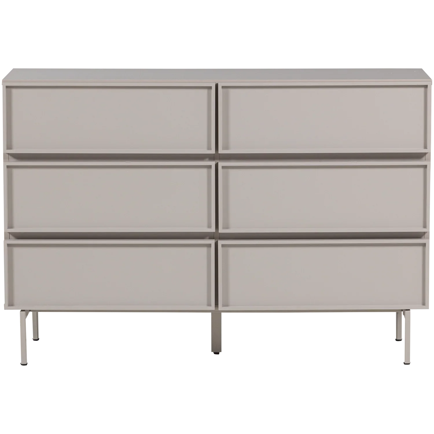 TOURS DRESSER 6 DRAWERS MELAMINE/MDF SAND