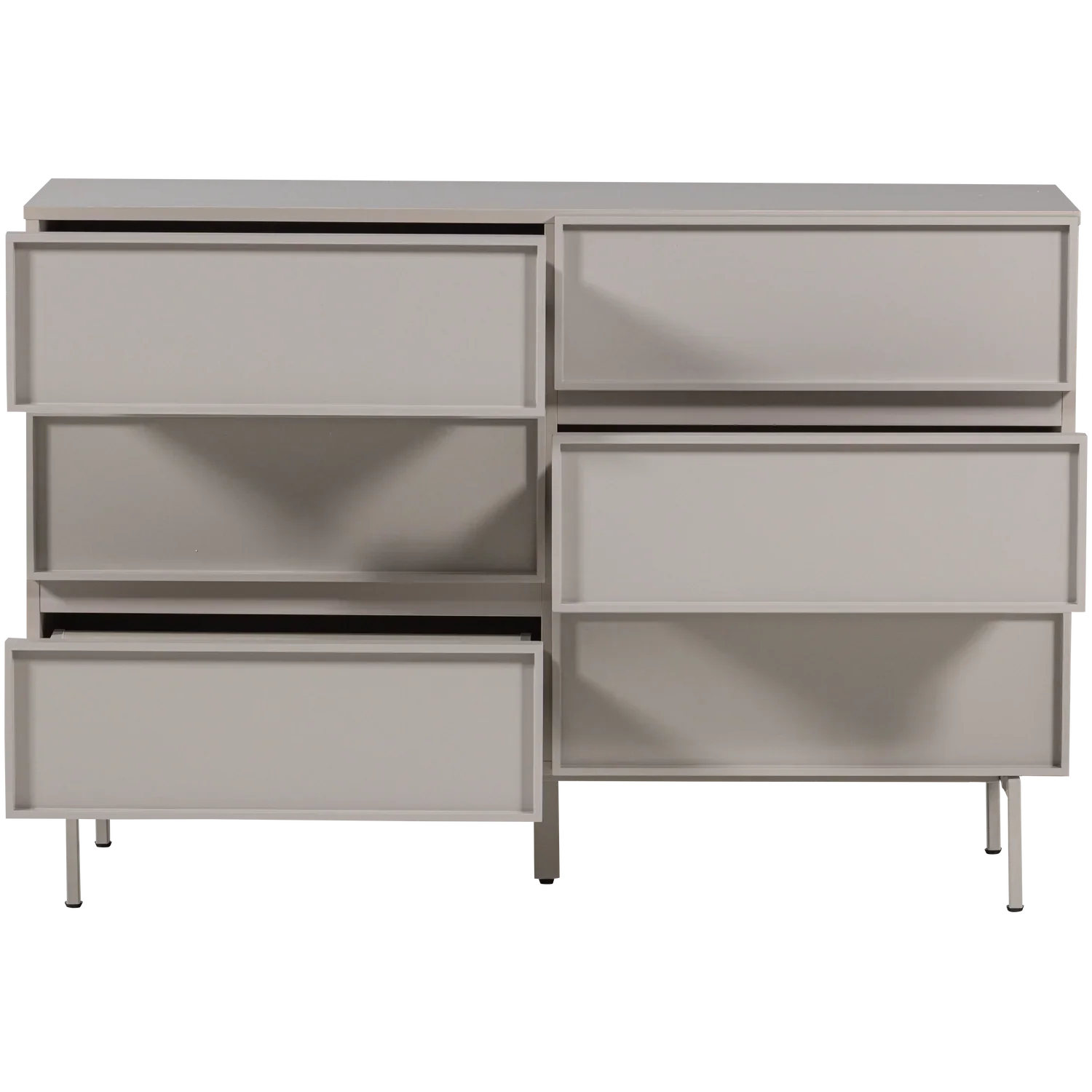 TOURS DRESSER 6 DRAWERS MELAMINE/MDF SAND