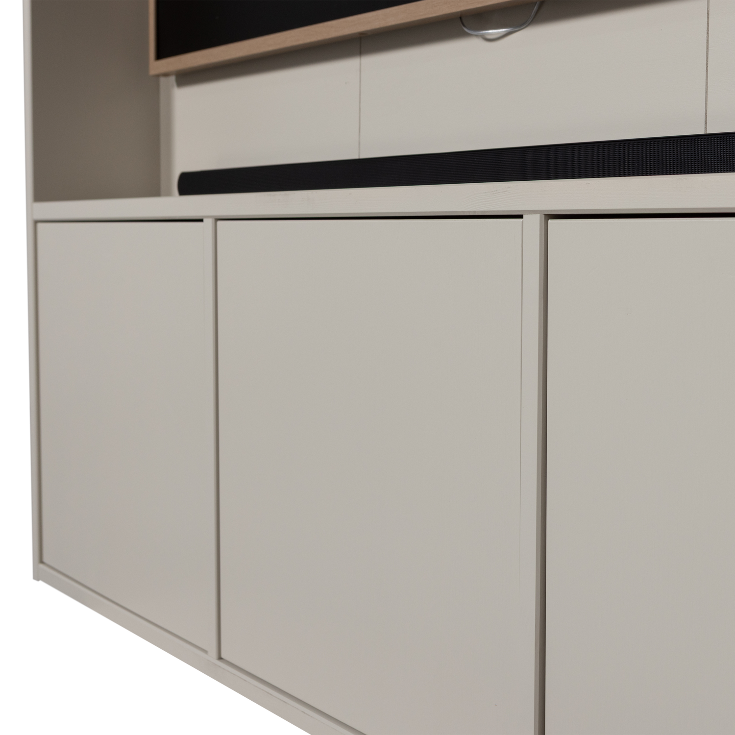 MEGGY TV STORAGE CABINET 160 CM PINE DUST [fsc]