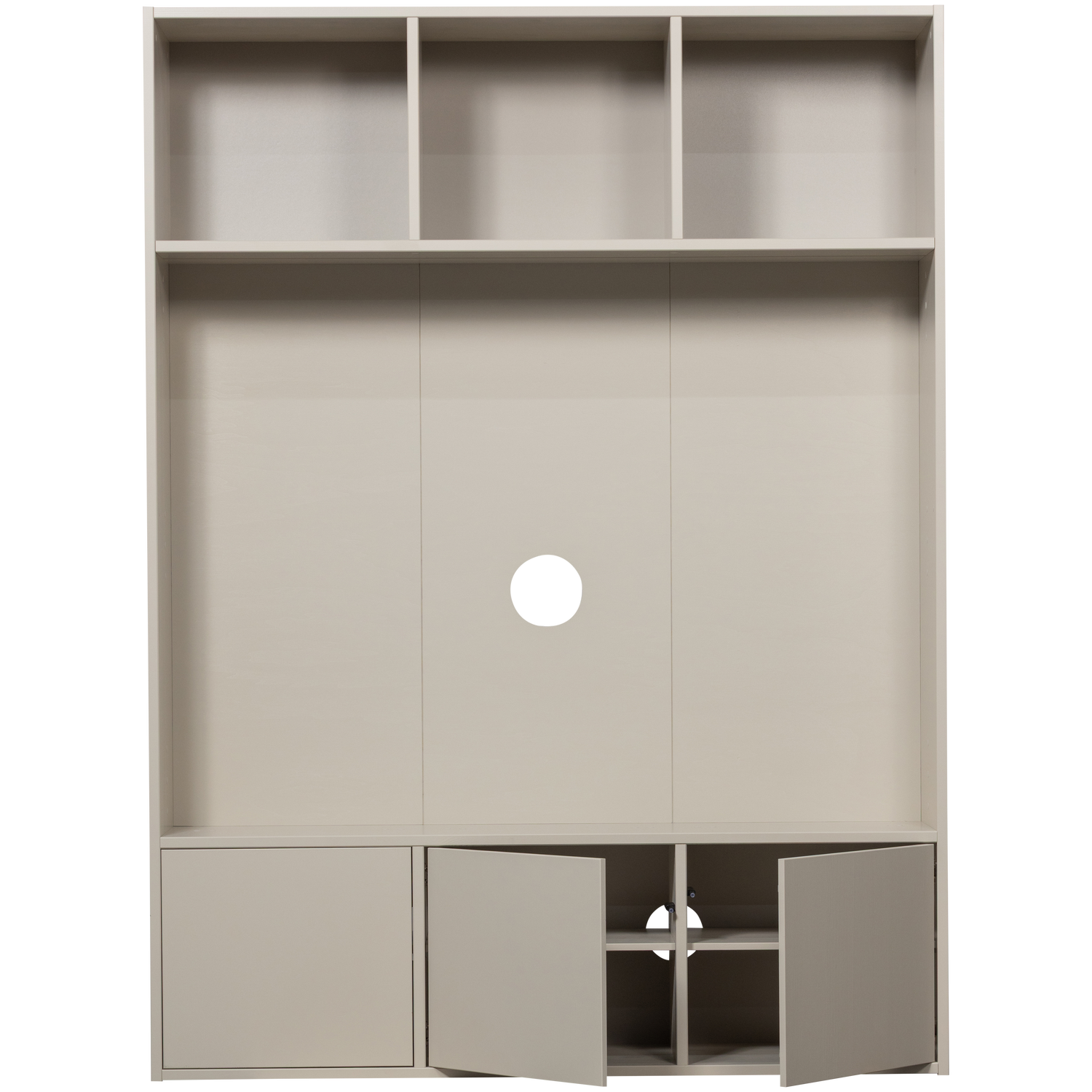 MEGGY TV STORAGE CABINET 160 CM PINE DUST [fsc]