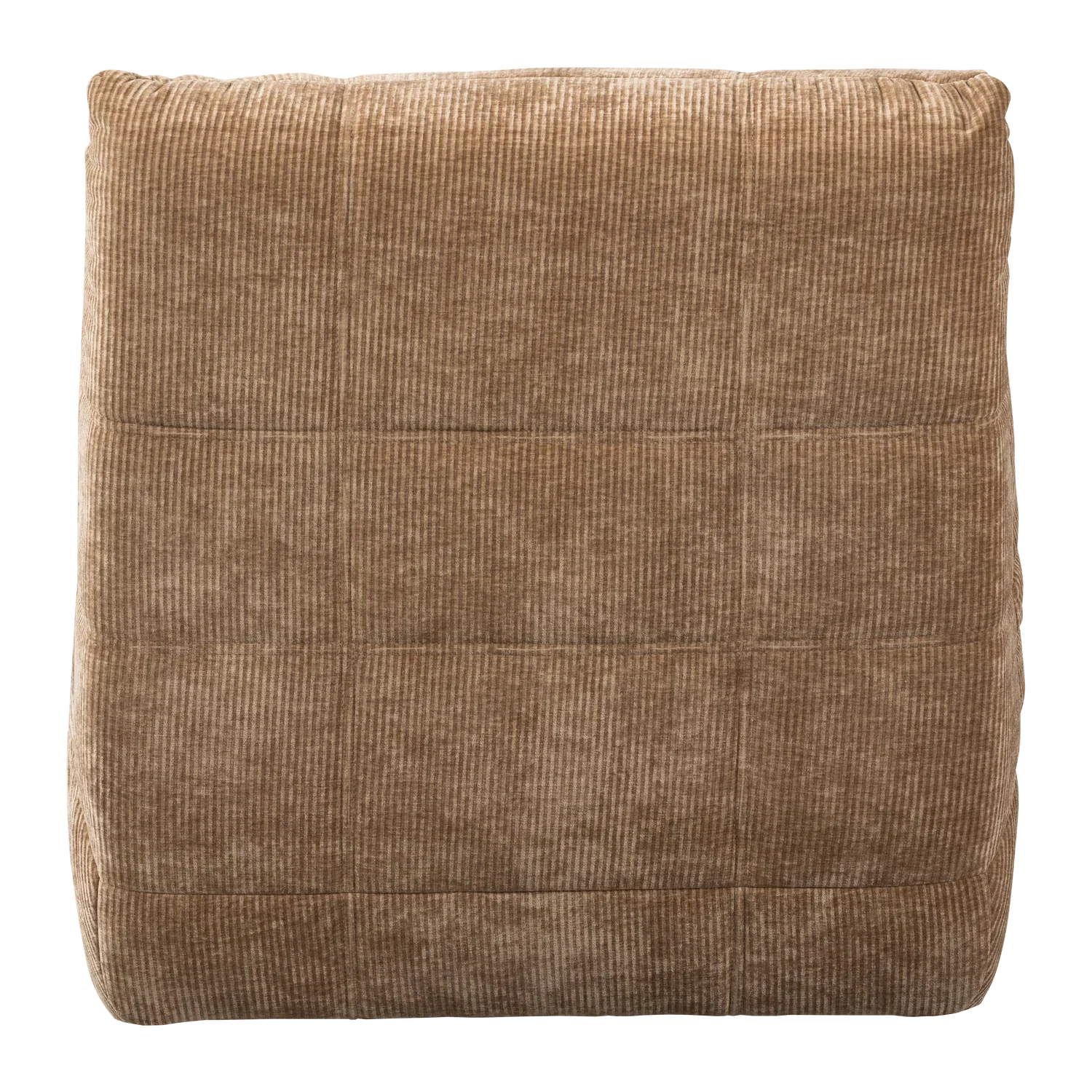 HEIN RECLINER ELECTRIC WOVEN RIB FABRIC LIGHT BROWN