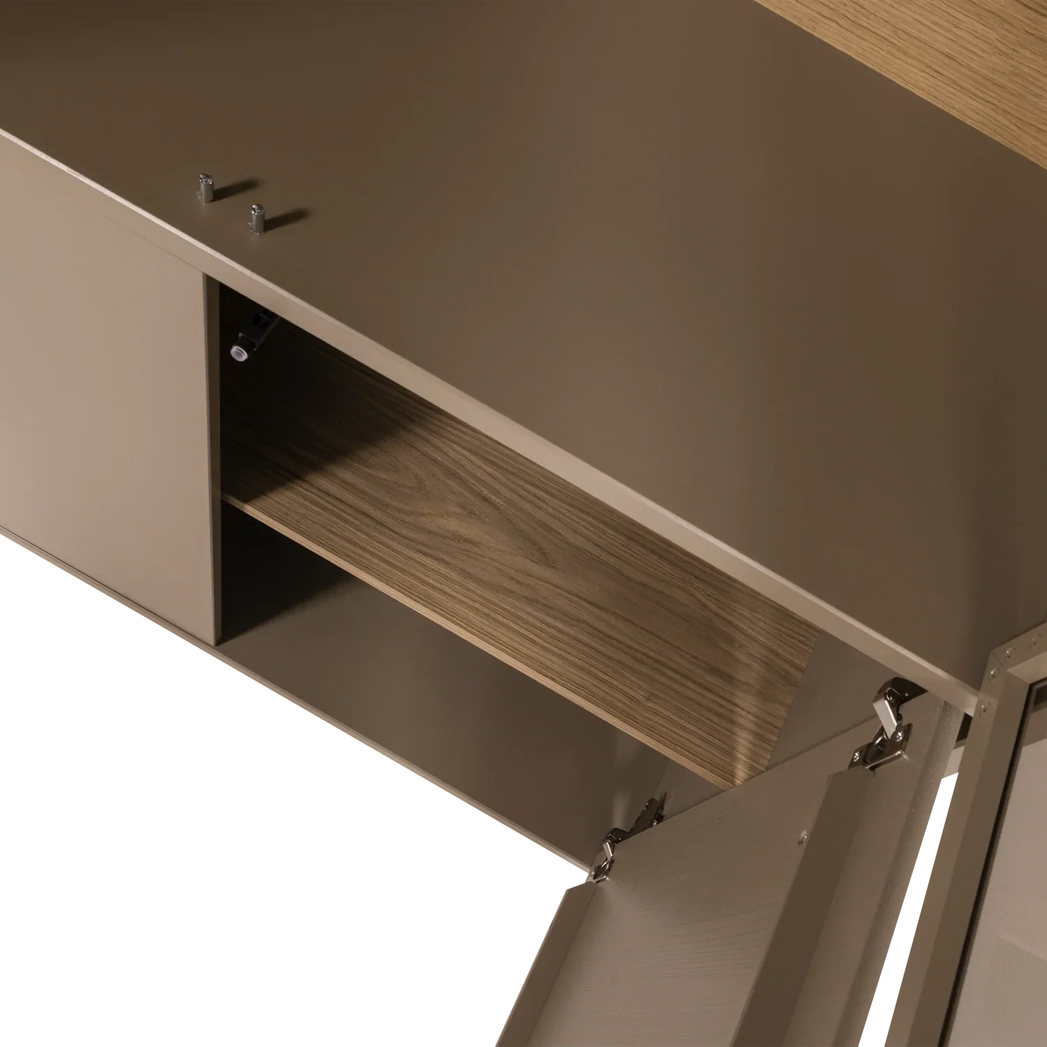 CASA SHOWCABINET PINE MUD [fsc]