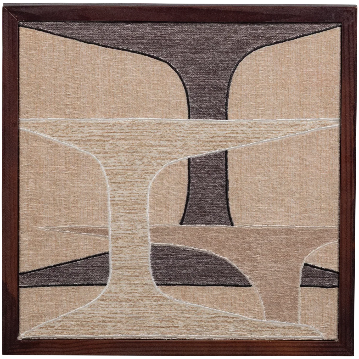 ANNO WALL DECO COTTON NATURAL/BROWN