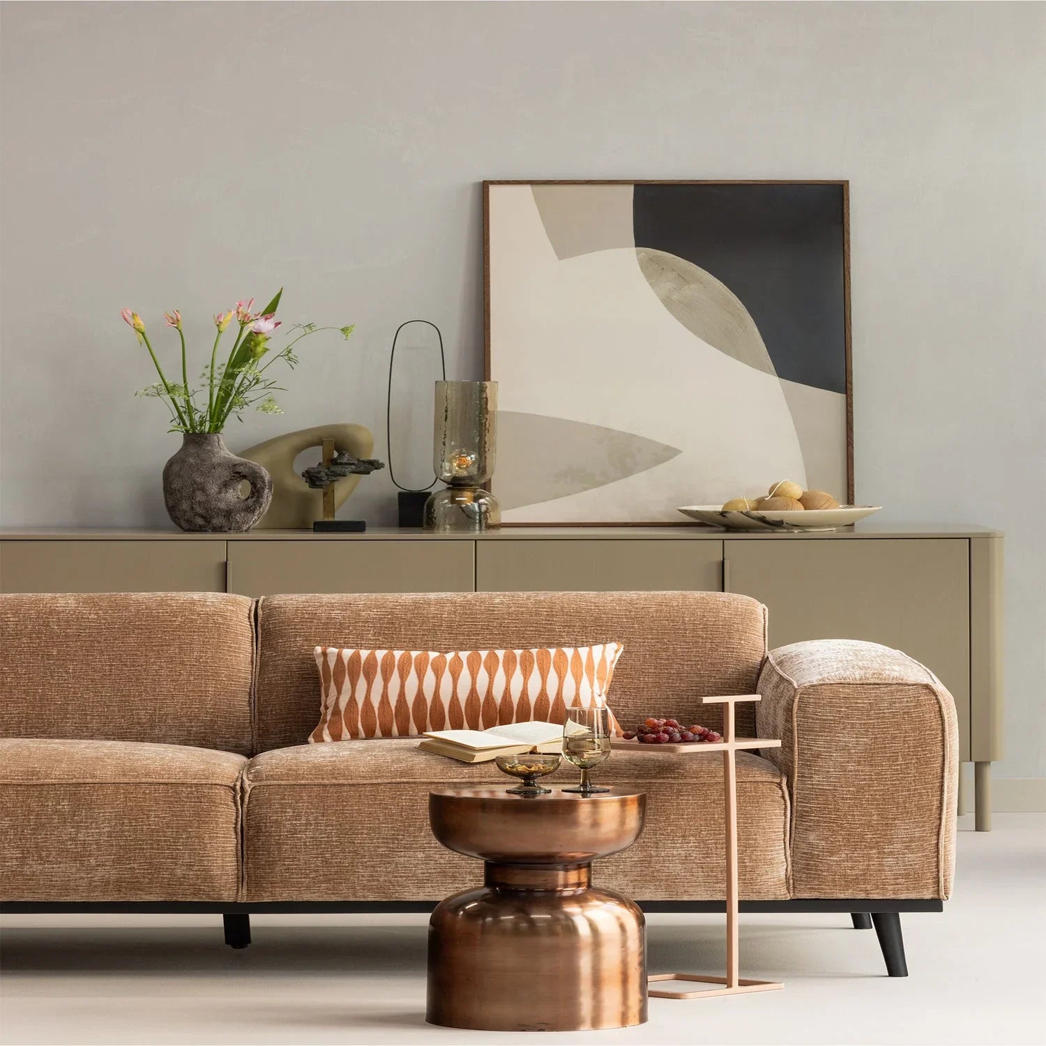 FRITS SIDE TABLE METAL BRONZE