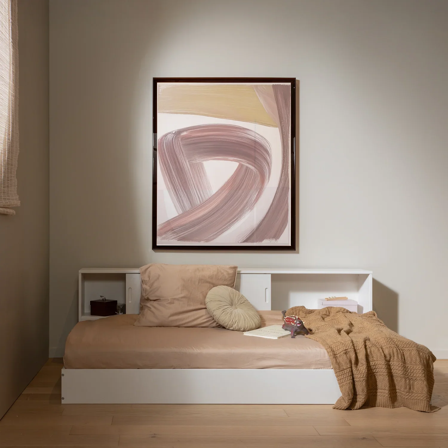 CARTER BED PINE WHITE 90x200CM [fsc]