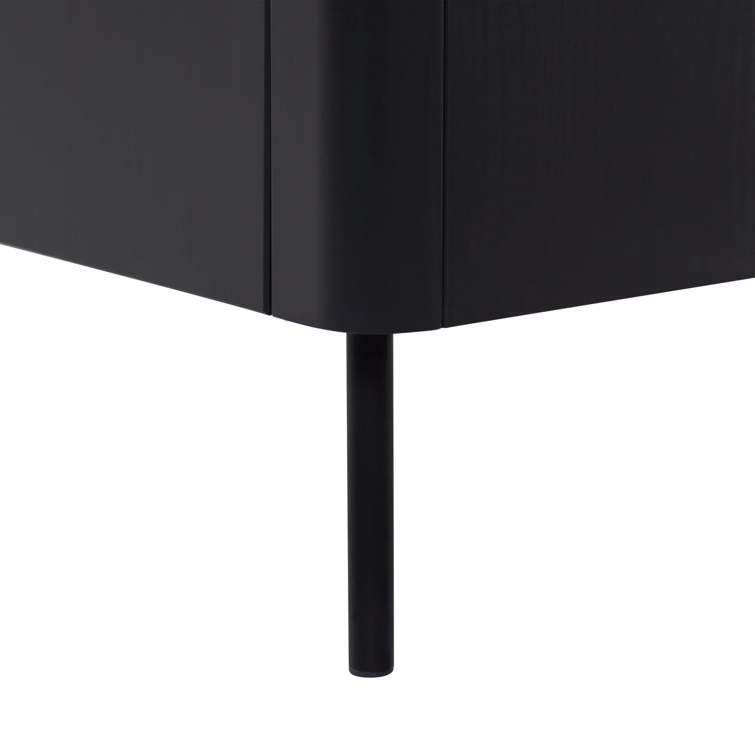 GUNNAR TV UNIT 200 CM MATT BLACK [fsc]