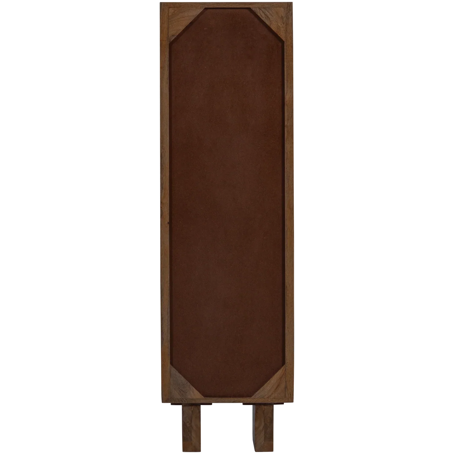 KELLA 1-DOOR CABINET MANGO WOOD BROWN