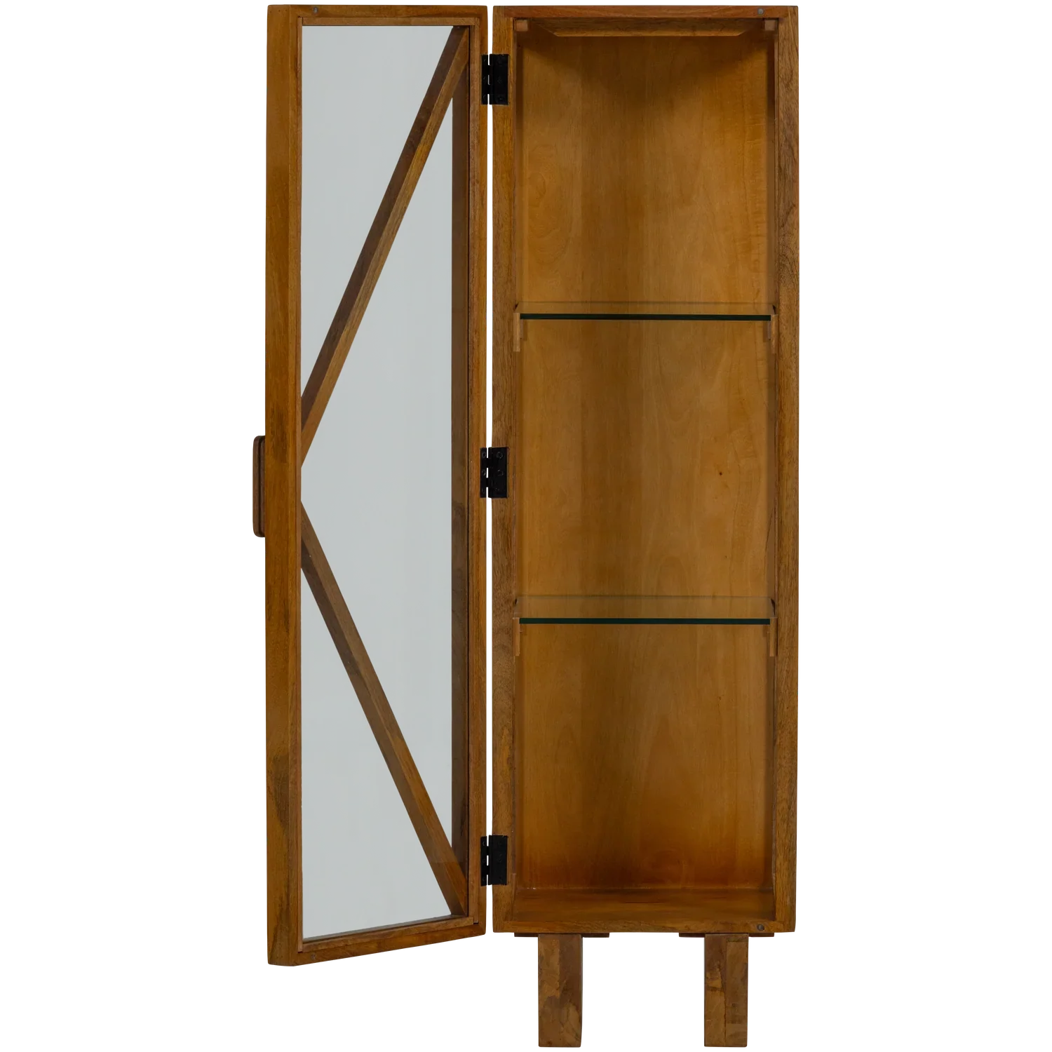 KELLA 1-DOOR CABINET MANGO WOOD NATURAL