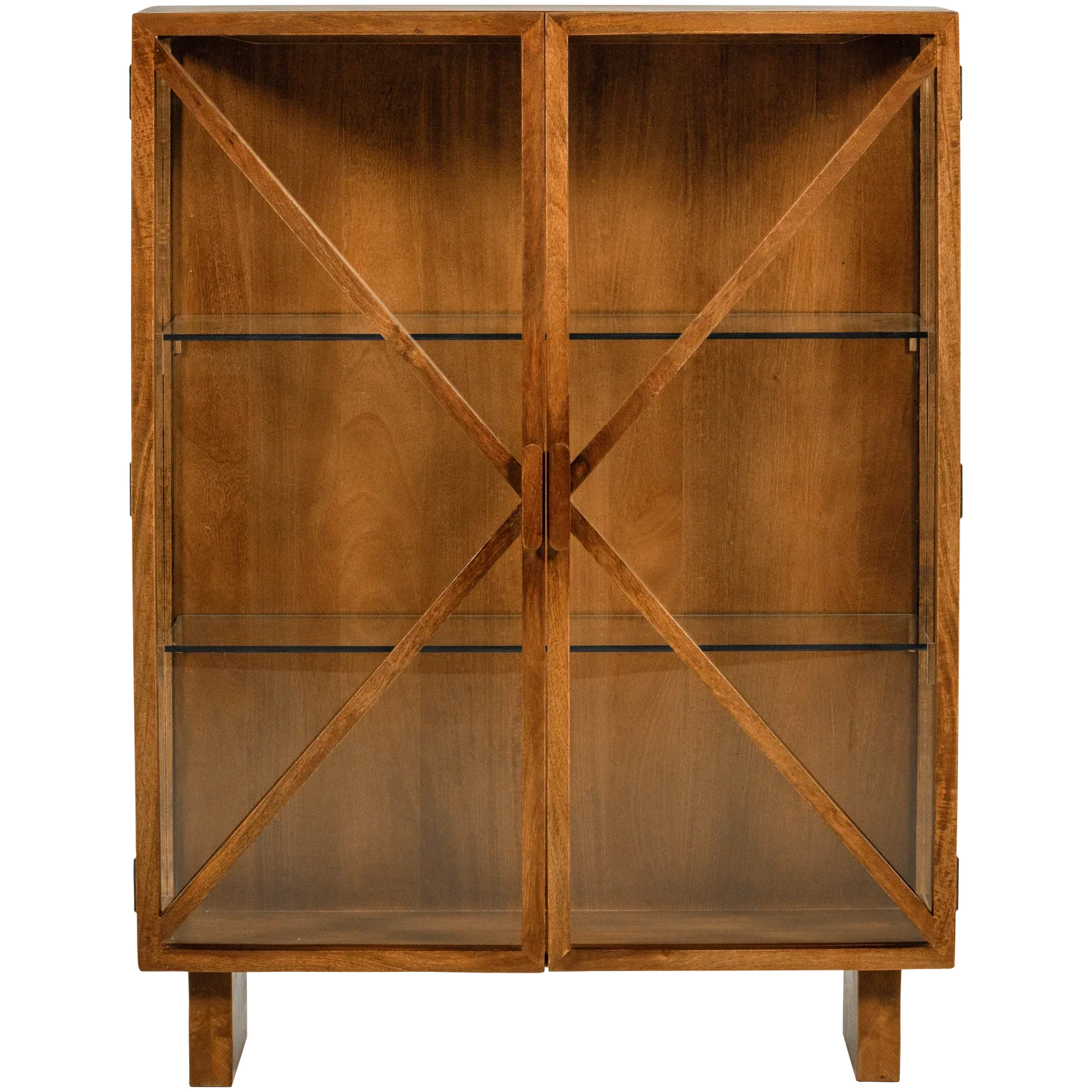 KELLA 2-DOORS CABINET MANGO WOOD NATURAL