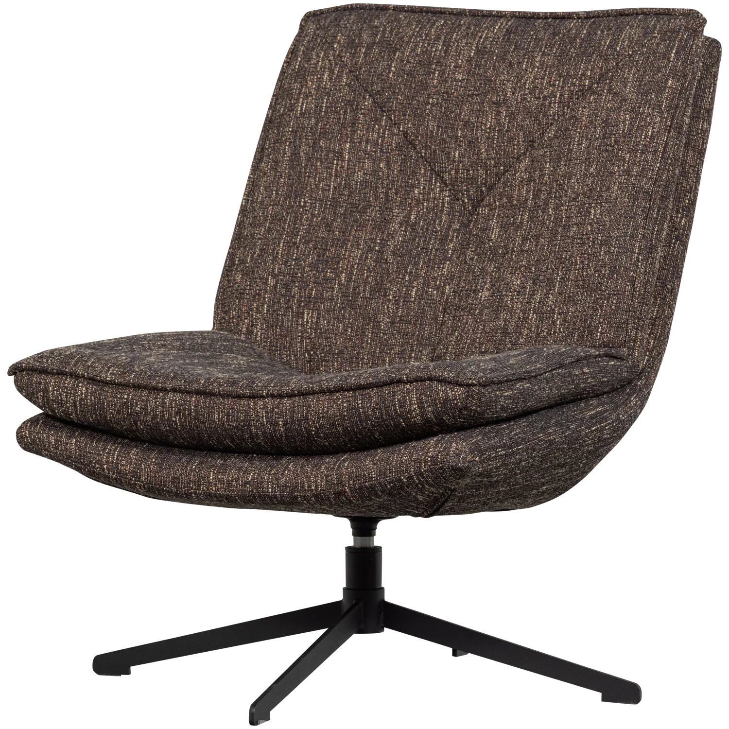 MILARO SWIVEL ARMCHAIR BROWN MELANGE