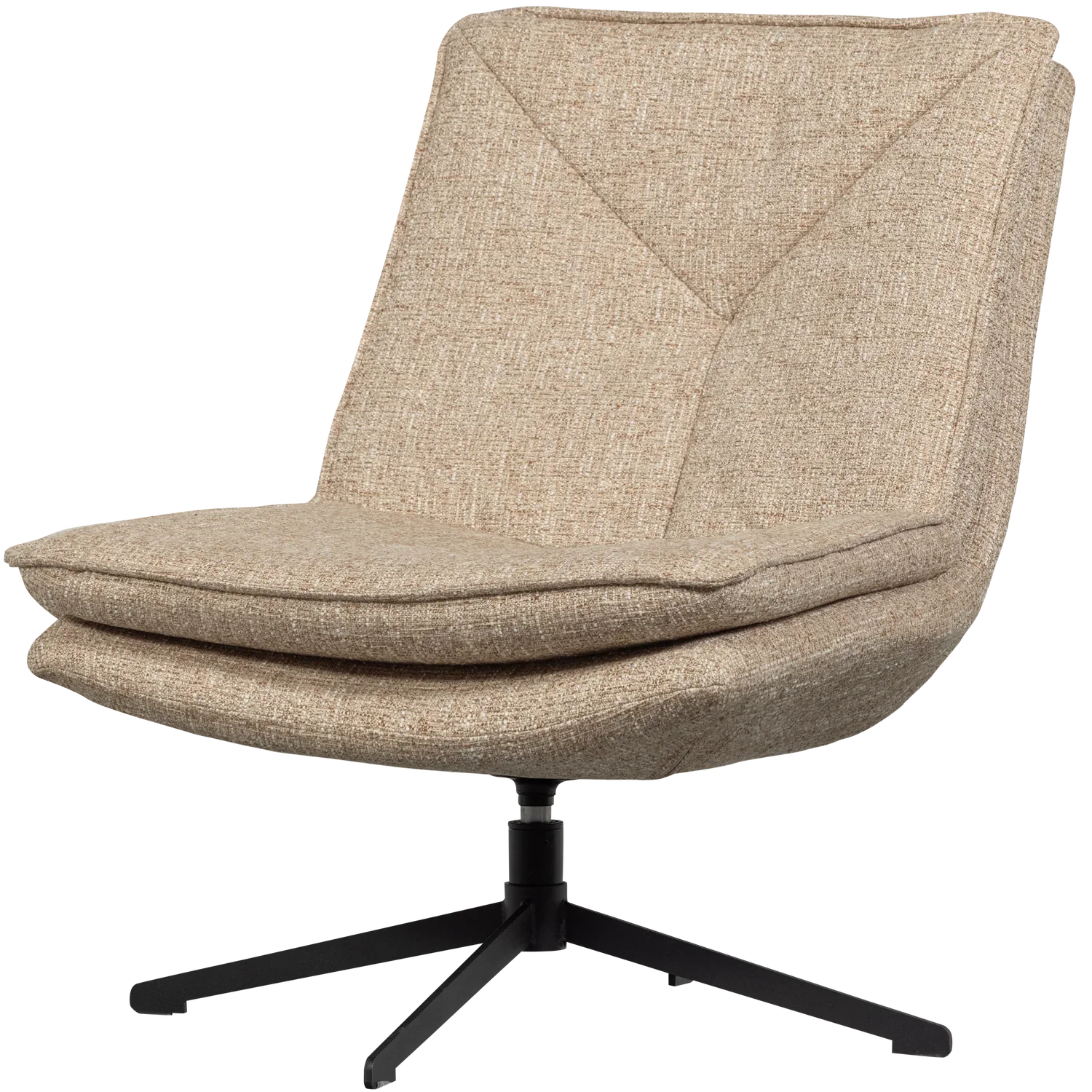 MILARO SWIVEL ARMCHAIR NATURAL MELANGE