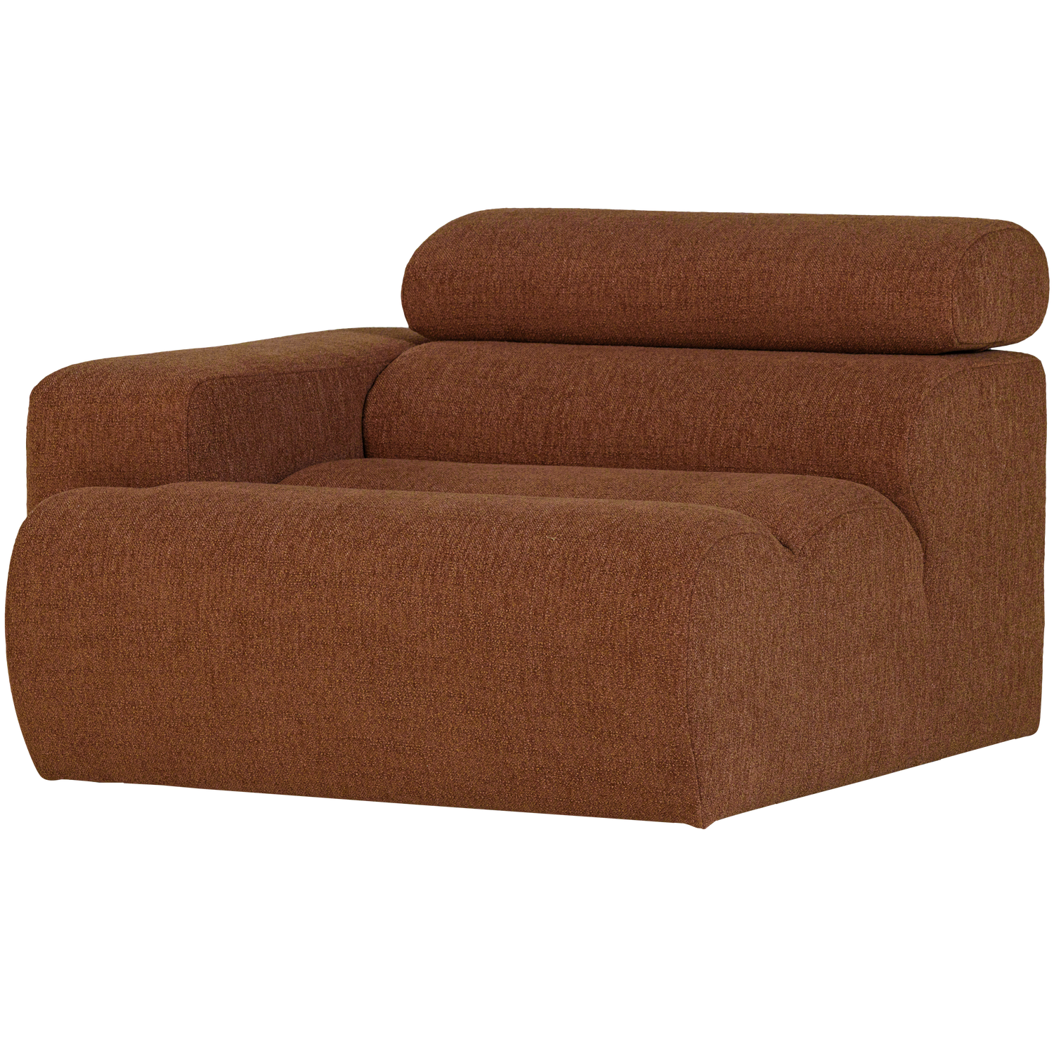 WOOOD canapea modulara NOVI 1-SEATER ELEMENT | 100% Pes | Terra | 86x109x113 cm