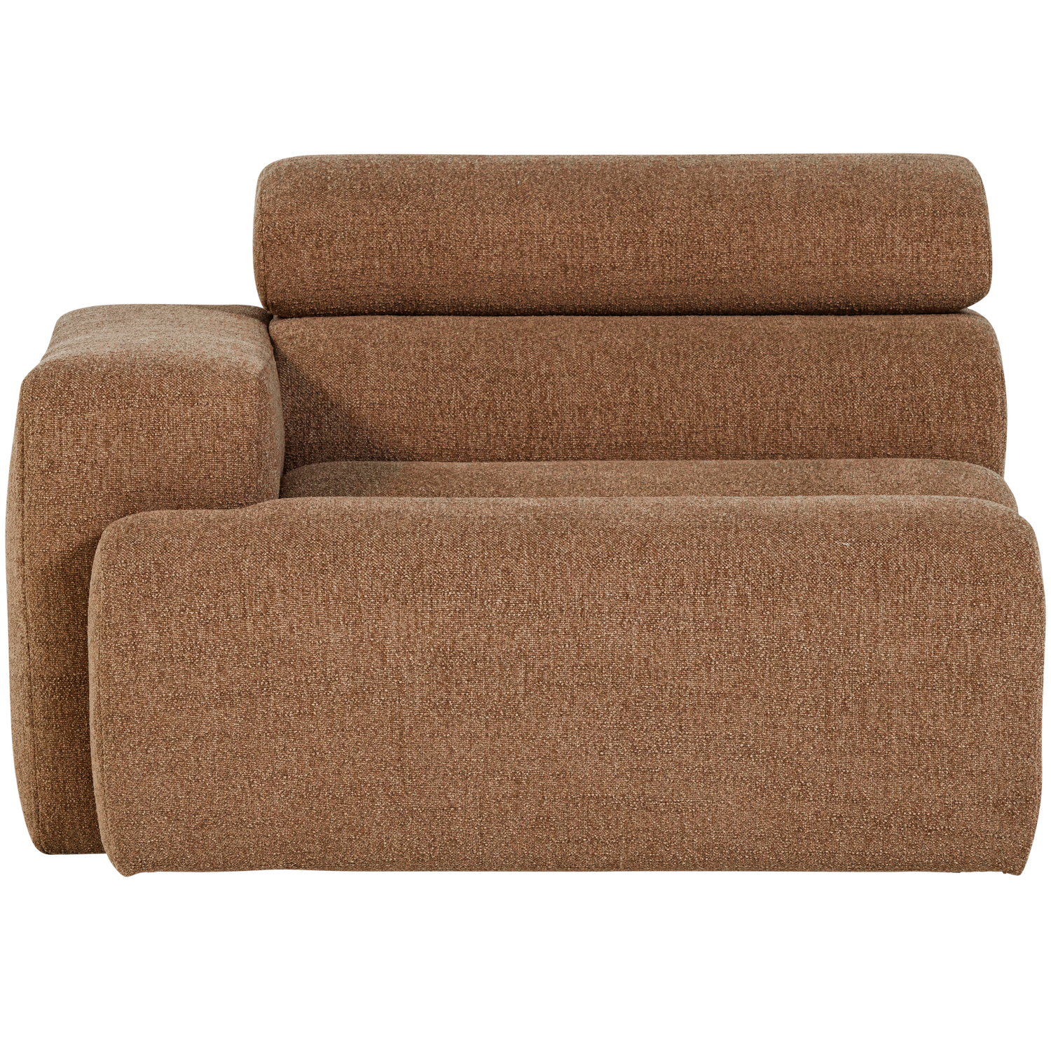WOOOD canapea modulara NOVI 1-SEATER ELEMENT | 100% Pes | Caramel | 86x109x113 cm