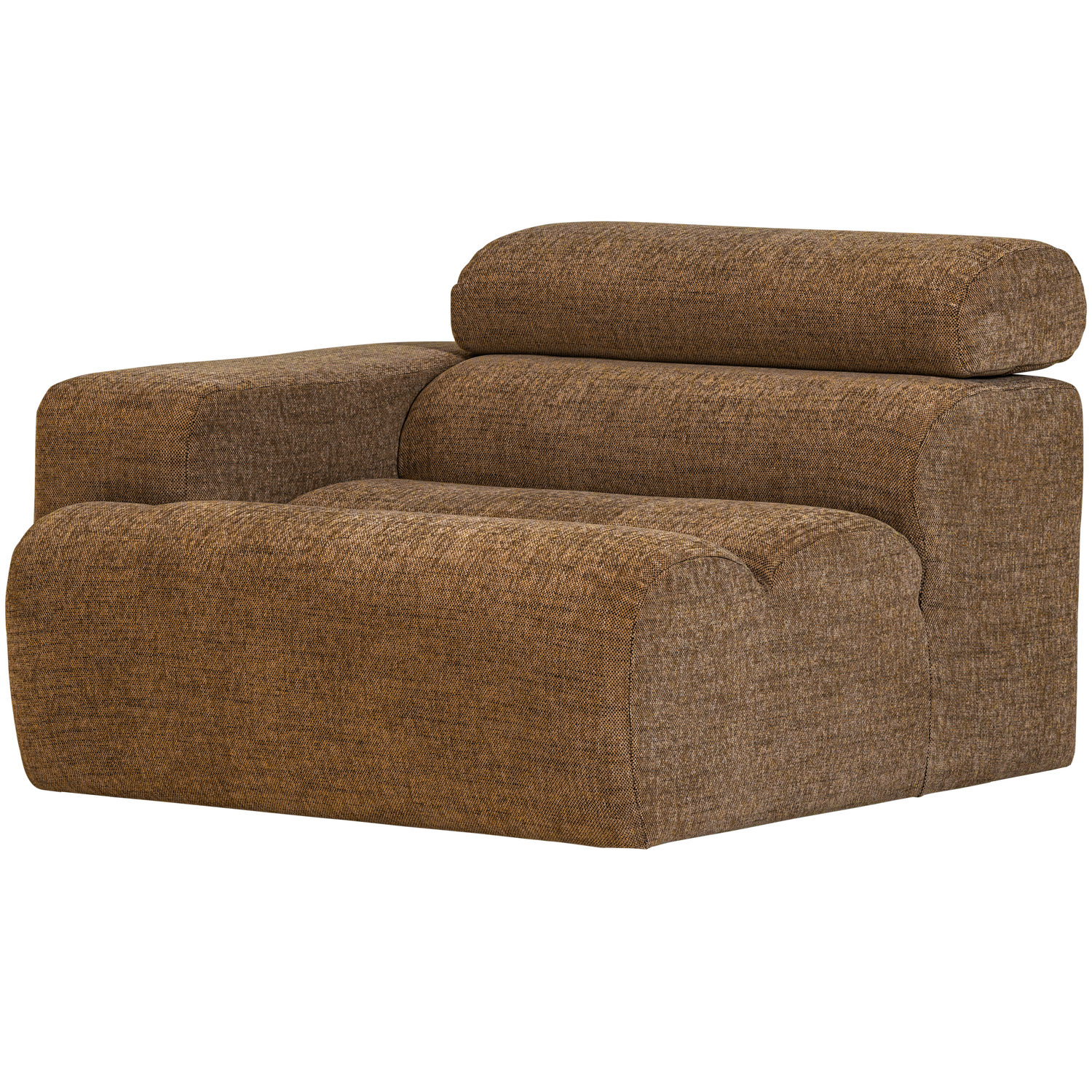 WOOOD canapea modulara NOVI 1-SEATER ELEMENT | 100% Pes | Caramel | 86x109x113 cm
