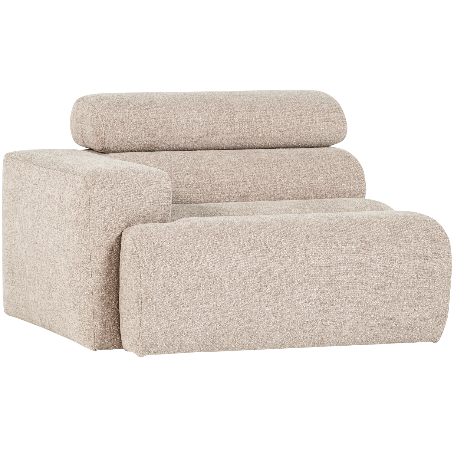 WOOOD canapea modulara NOVI 1-SEATER ELEMENT | 100% Pes | Natural | 86x109x113 cm