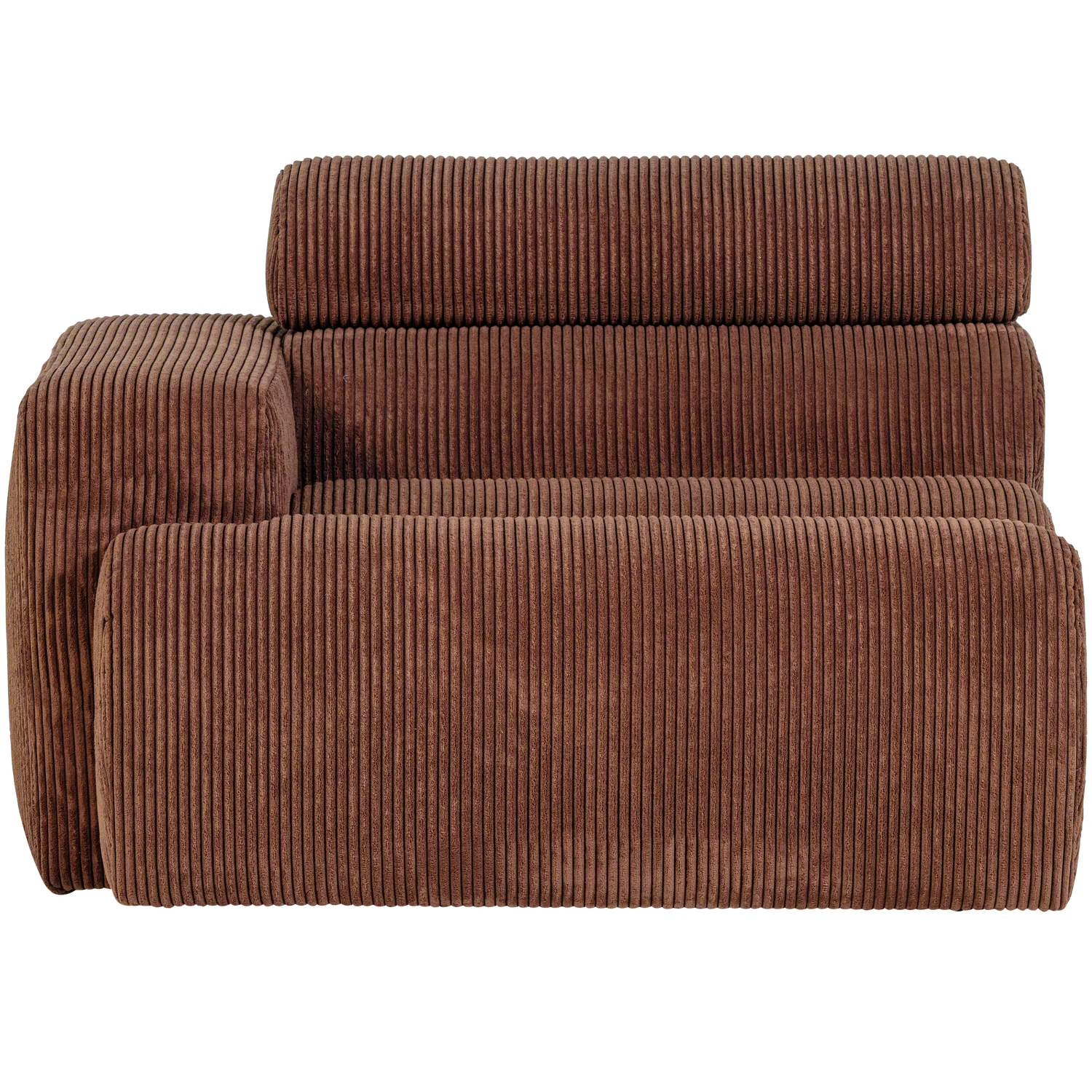 WOOOD canapea modulara NOVI 1-SEATER | 88% pes / 12% pac | Terra | 86x109x113 cm