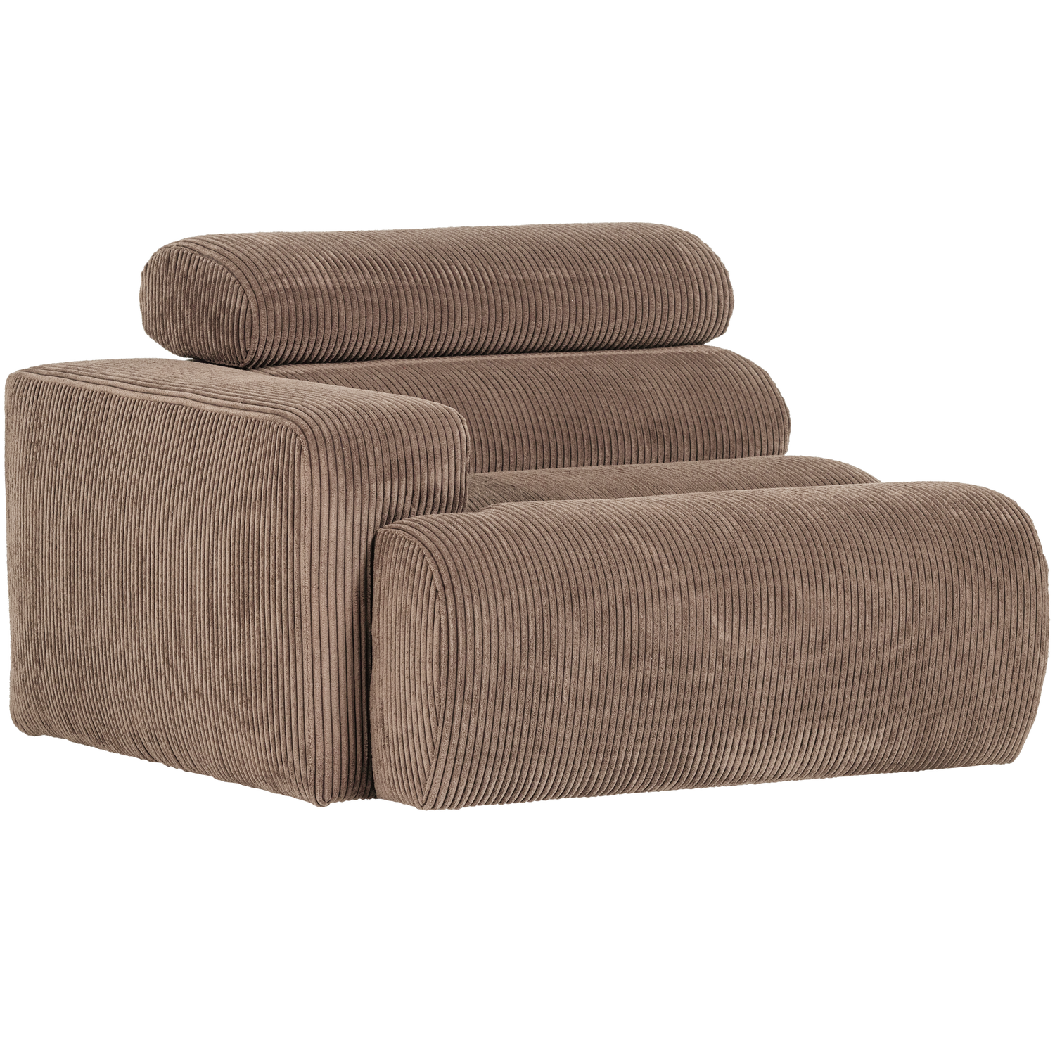 WOOOD canapea modulara NOVI 1-SEATER ELEMENT | 88% Pes / 12% Pac | Taupe | 86x109x113 cm