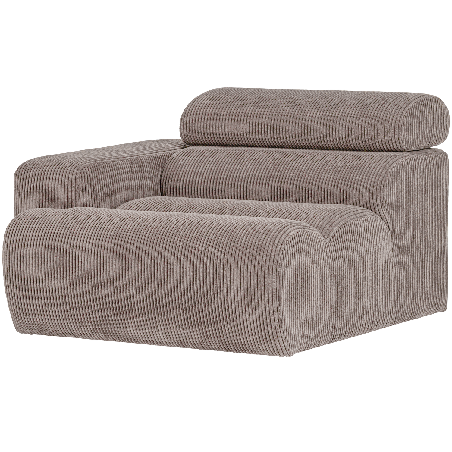 WOOOD canapea modulara NOVI 1-SEATER ELEMENT | 88% Pes / 12% Pac | Nisipiu | 86x109x113 cm