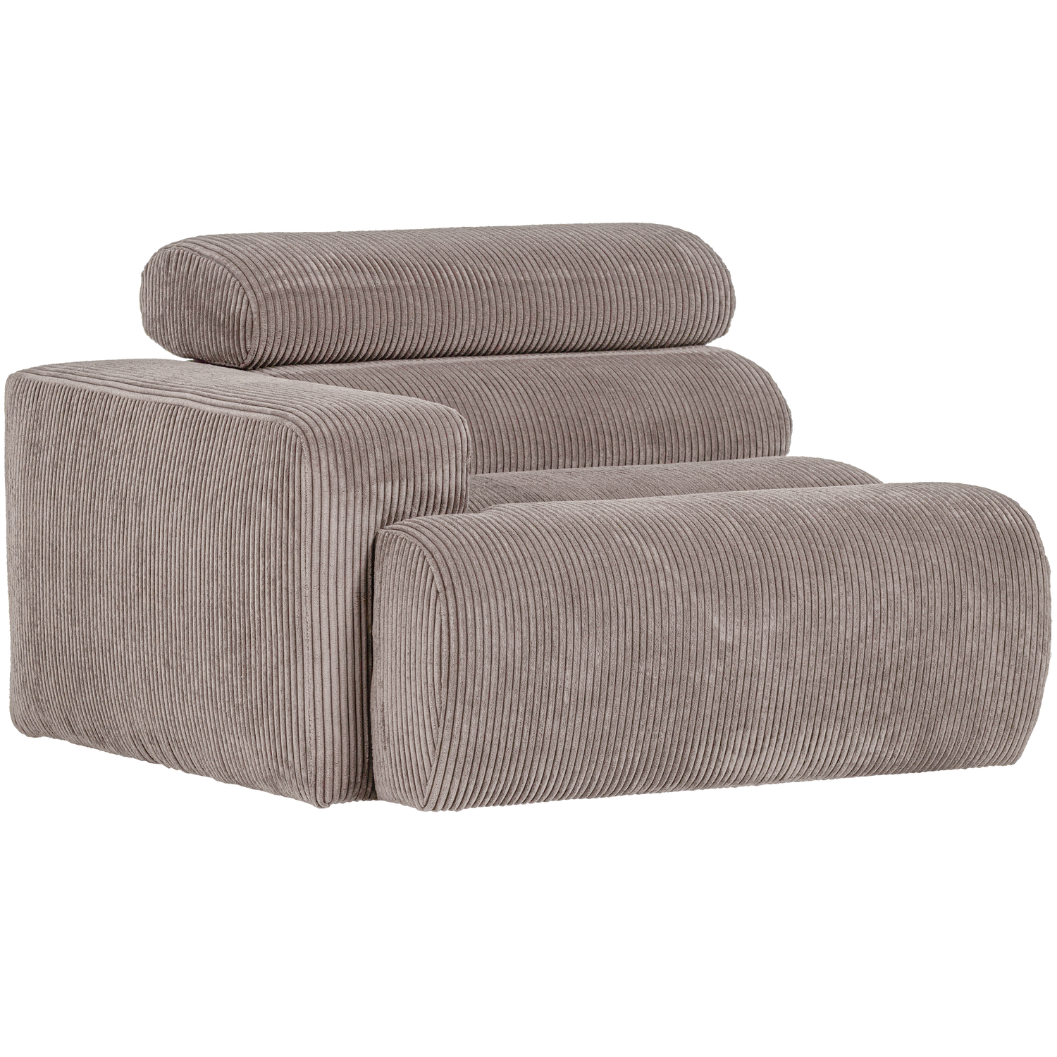WOOOD canapea modulara NOVI 1-SEATER ELEMENT | 88% Pes / 12% Pac | Nisipiu | 86x109x113 cm