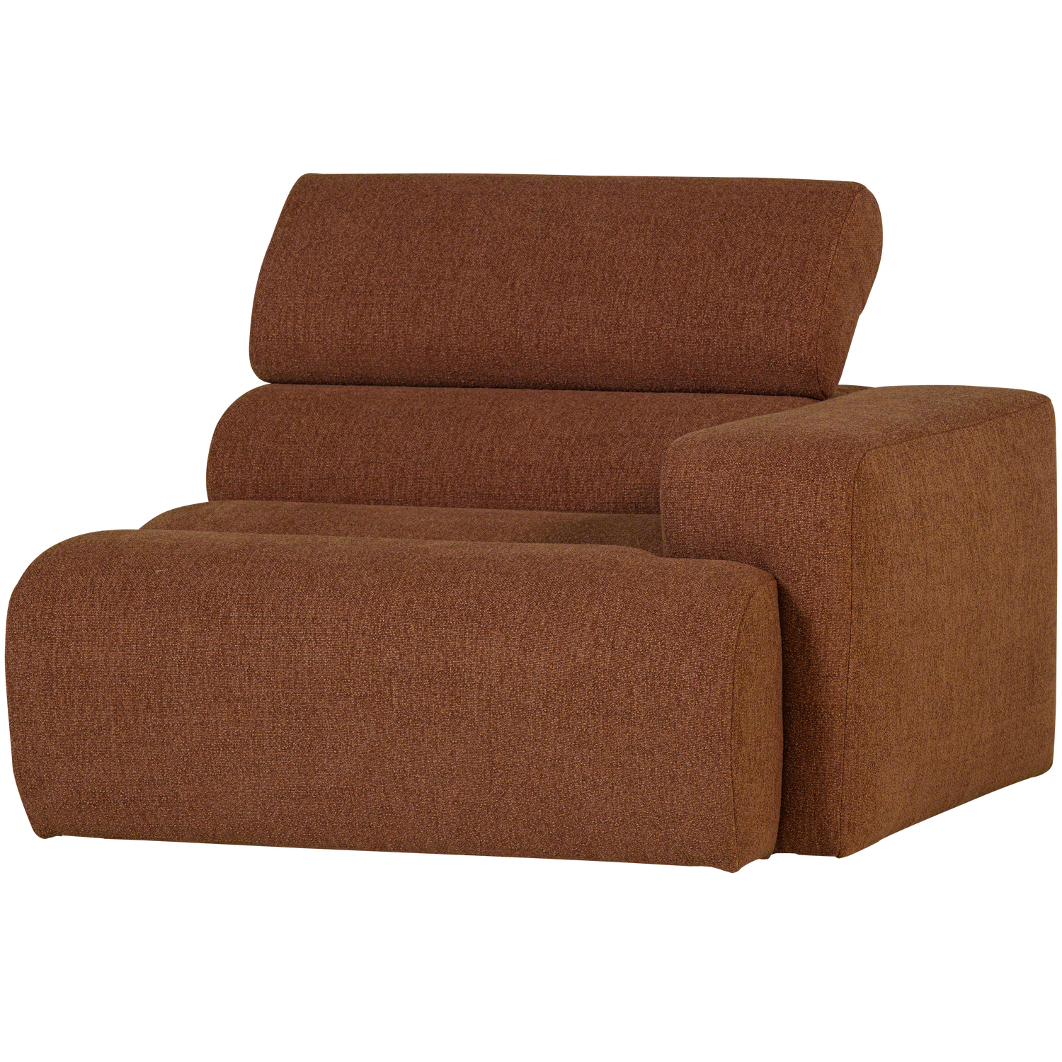 WOOOD canapea modulara NOVI 1-SEATER ELEMENT | 100% Pes | Terra | 86x109x113 cm