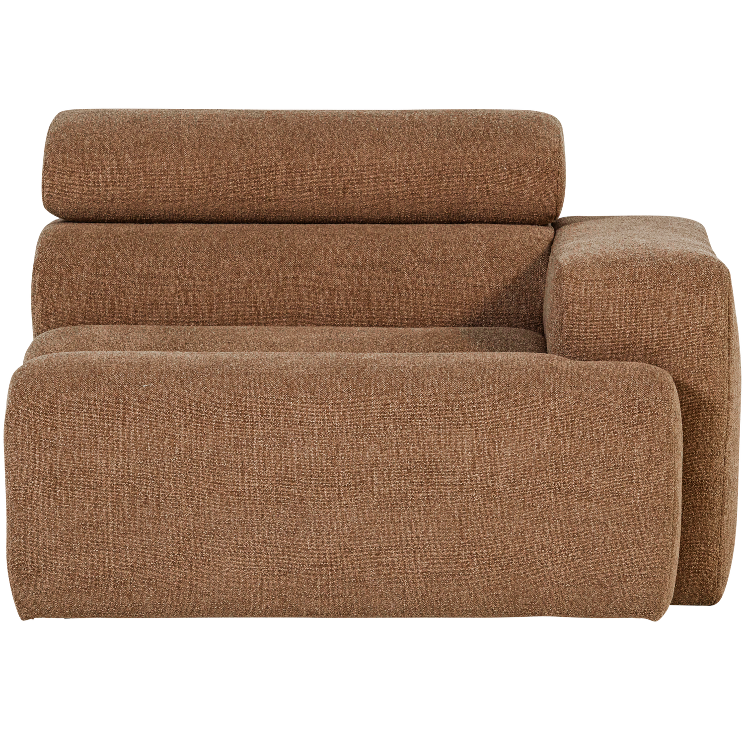 WOOOD canapea modulara NOVI 1-SEATER ELEMENT | 100% Pes | Caramel | 86x109x113 cm