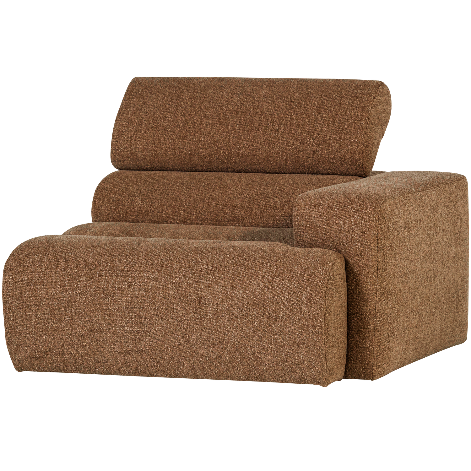 WOOOD canapea modulara NOVI 1-SEATER ELEMENT | 100% Pes | Caramel | 86x109x113 cm