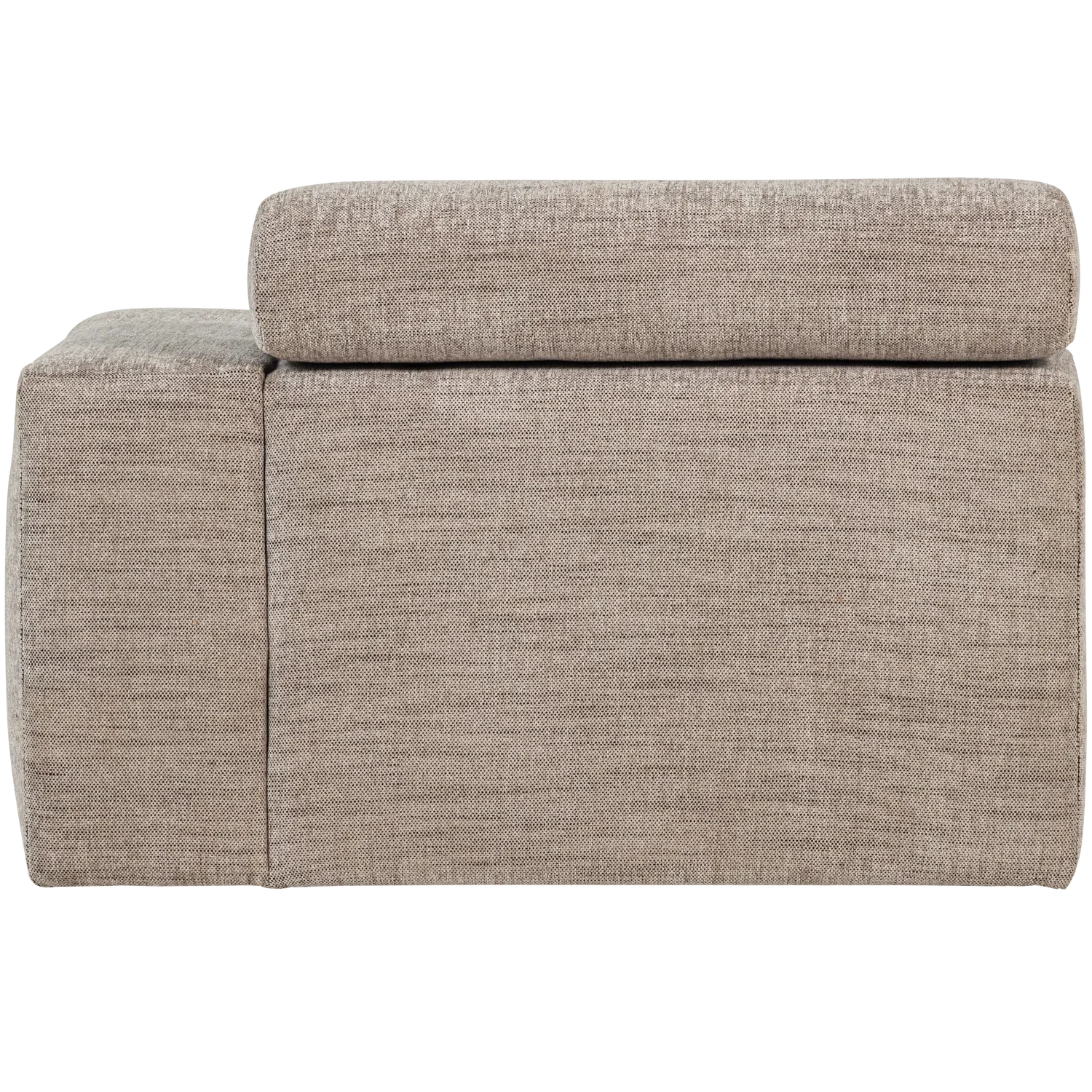 NOVI 1-SEATER ELEMENT ARM RIGHT NATURAL MELANGE