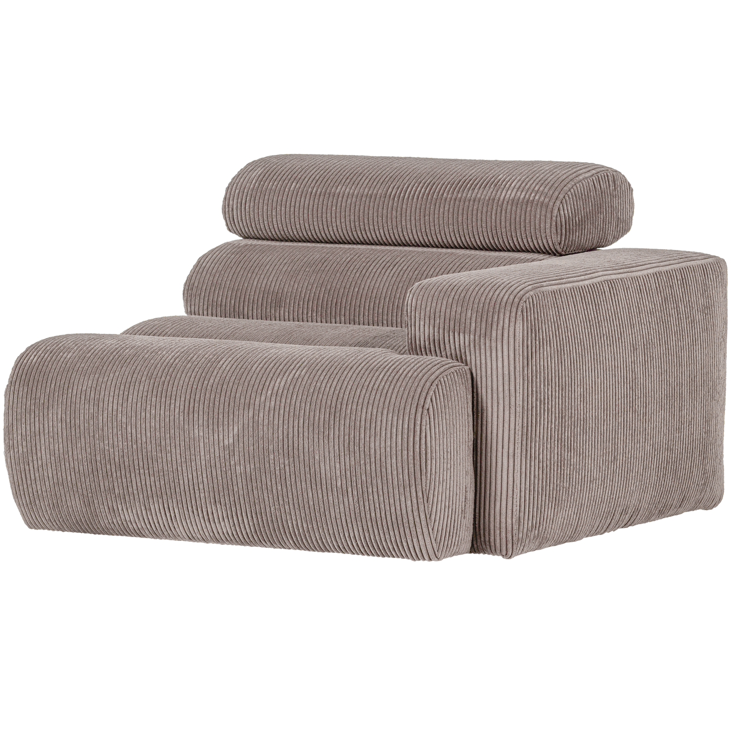 WOOOD canapea modulara NOVI 1-SEATER ELEMENT | 88% Pes / 12% Pac | Nisipiu | 86x109x113 cm
