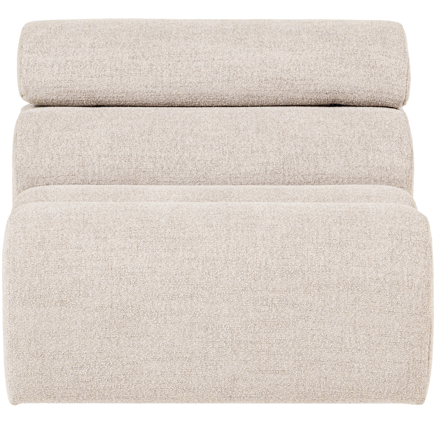 WOOOD canapea modulara NOVI 1-SEATER ELEMENT BOUCLE | 100% Pes | Natural | 86x82x113 cm