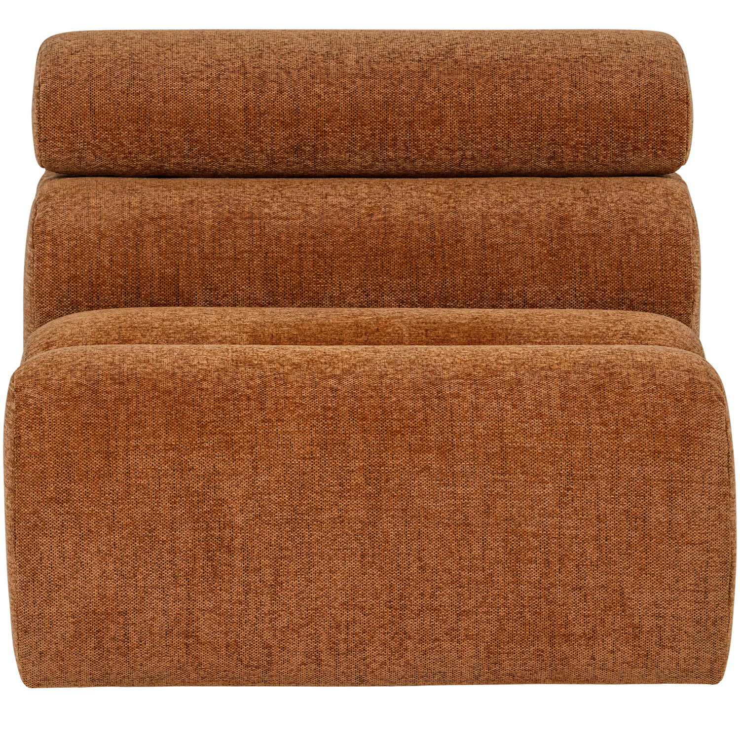 WOOOD canapea modulara NOVI 1-SEATER ELEMENT | 100% Pes | Portocaliu | 86x82x113 cm