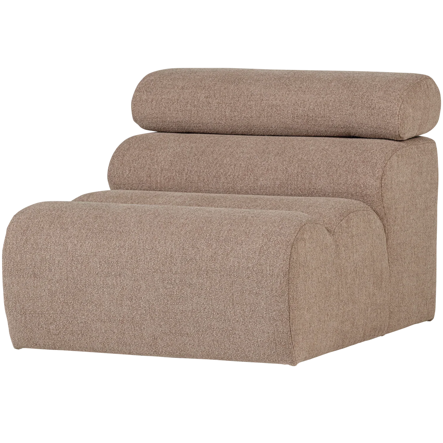 NOVI 1-SEATER ELEMENT BOUCLE TAUPE