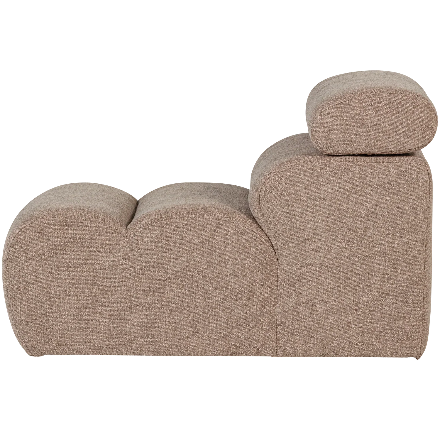 NOVI 1-SEATER ELEMENT BOUCLE TAUPE