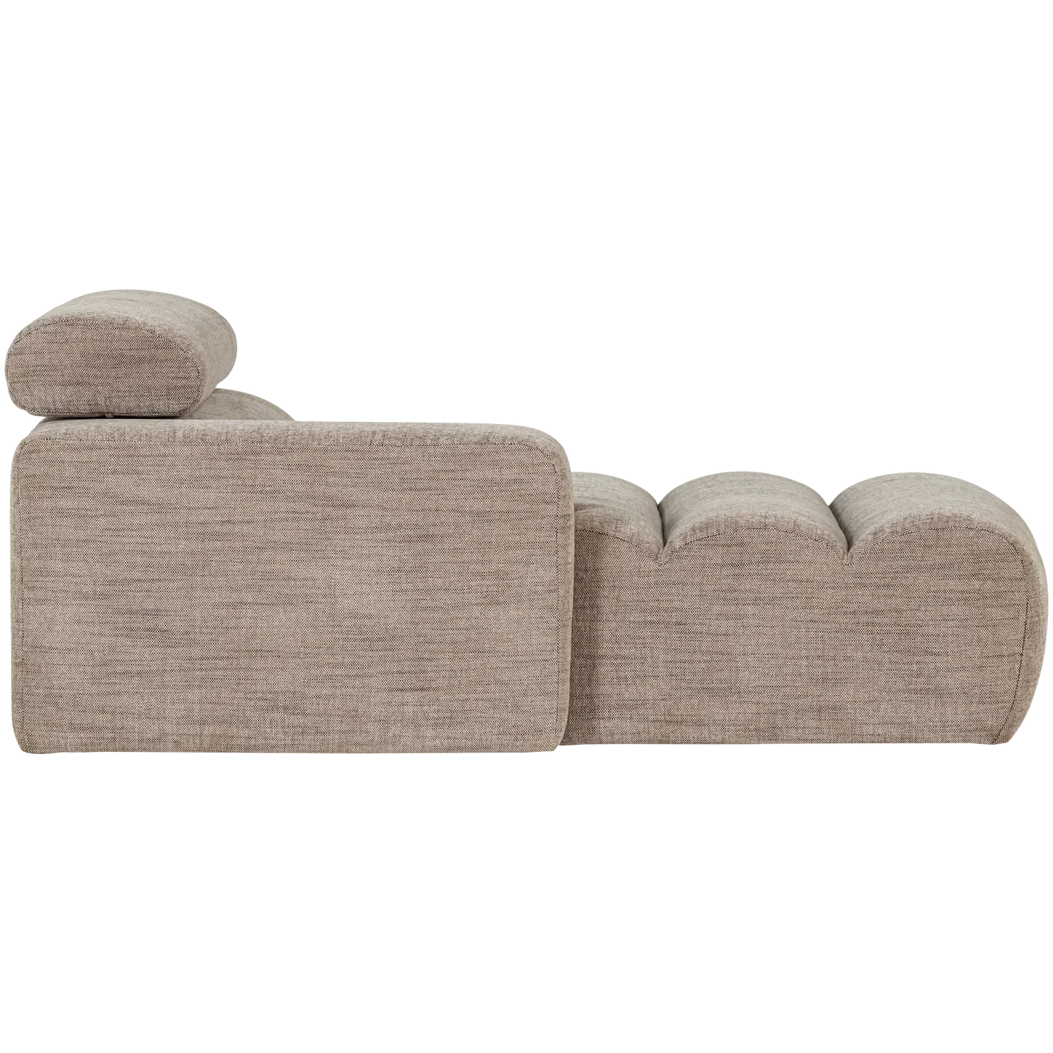 NOVI CHAISE LONGUE ELEMENT LEFT NATURAL MELANGE