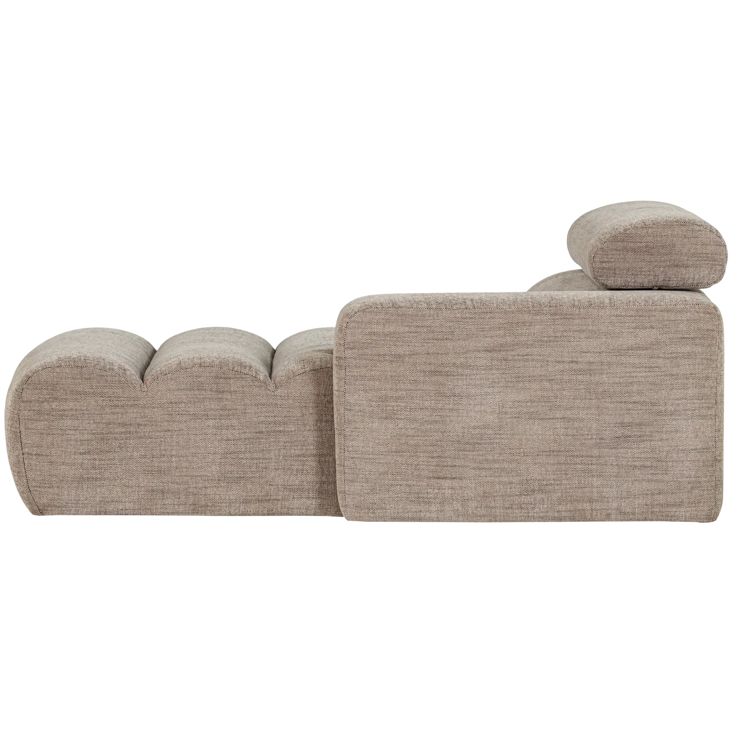 NOVI CHAISE LONGUE ELEMENT RIGHT NATURAL MELANGE