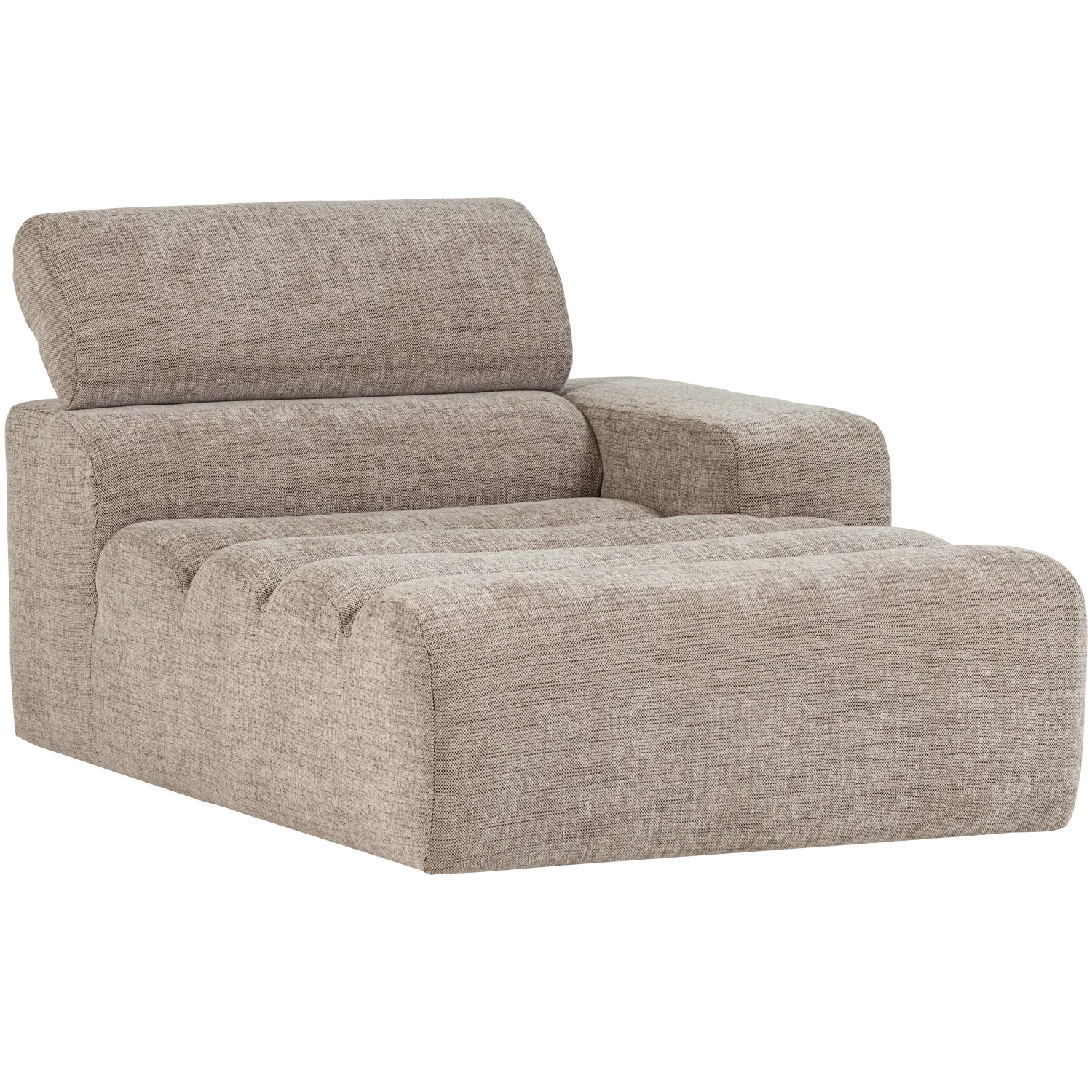 NOVI CHAISE LONGUE ELEMENT RIGHT NATURAL MELANGE