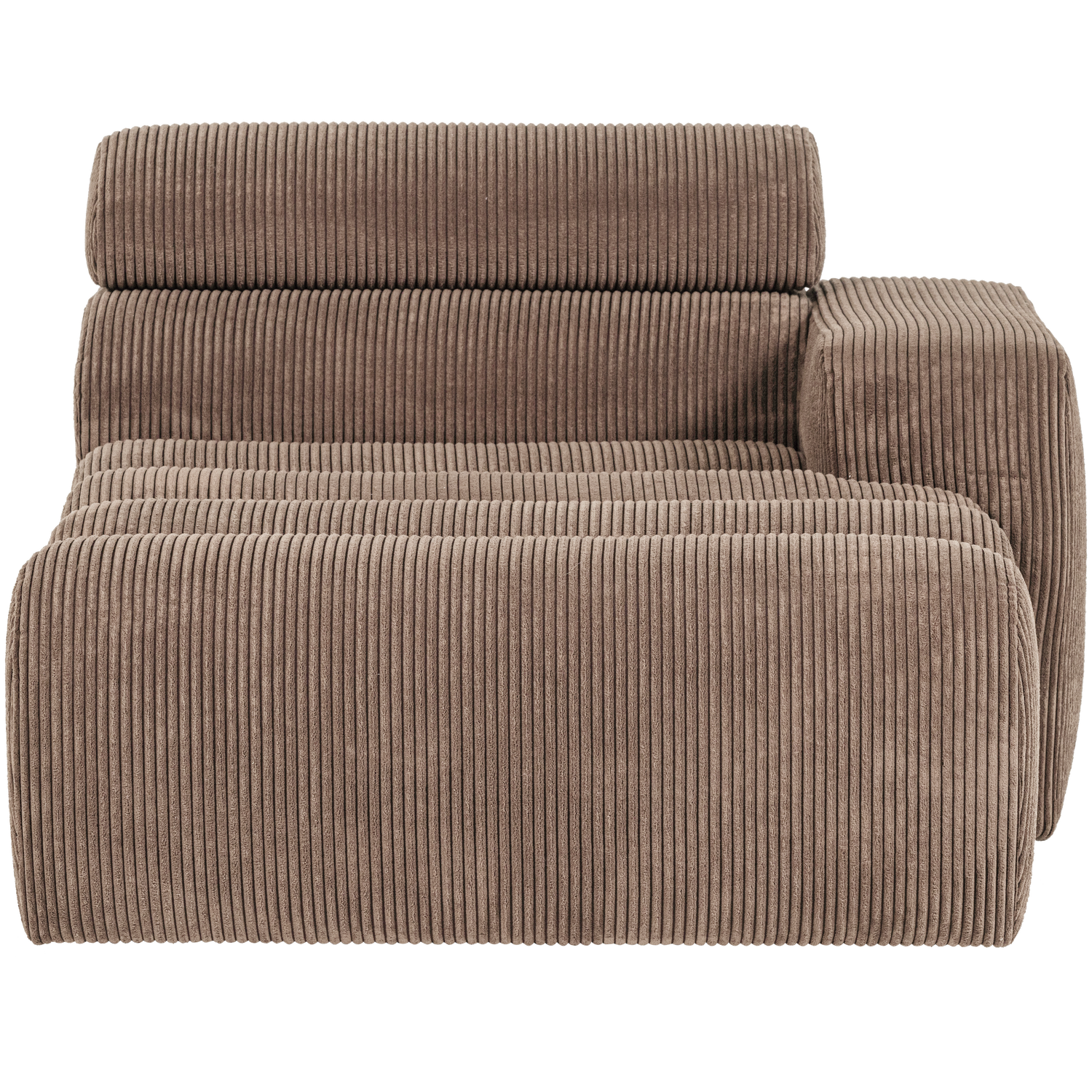 WOOOD canapea modulara NOVI CHAISE LONGUE ELEMENT | 88% Pes / 12% Pac | Taupe | 86x109x173 cm