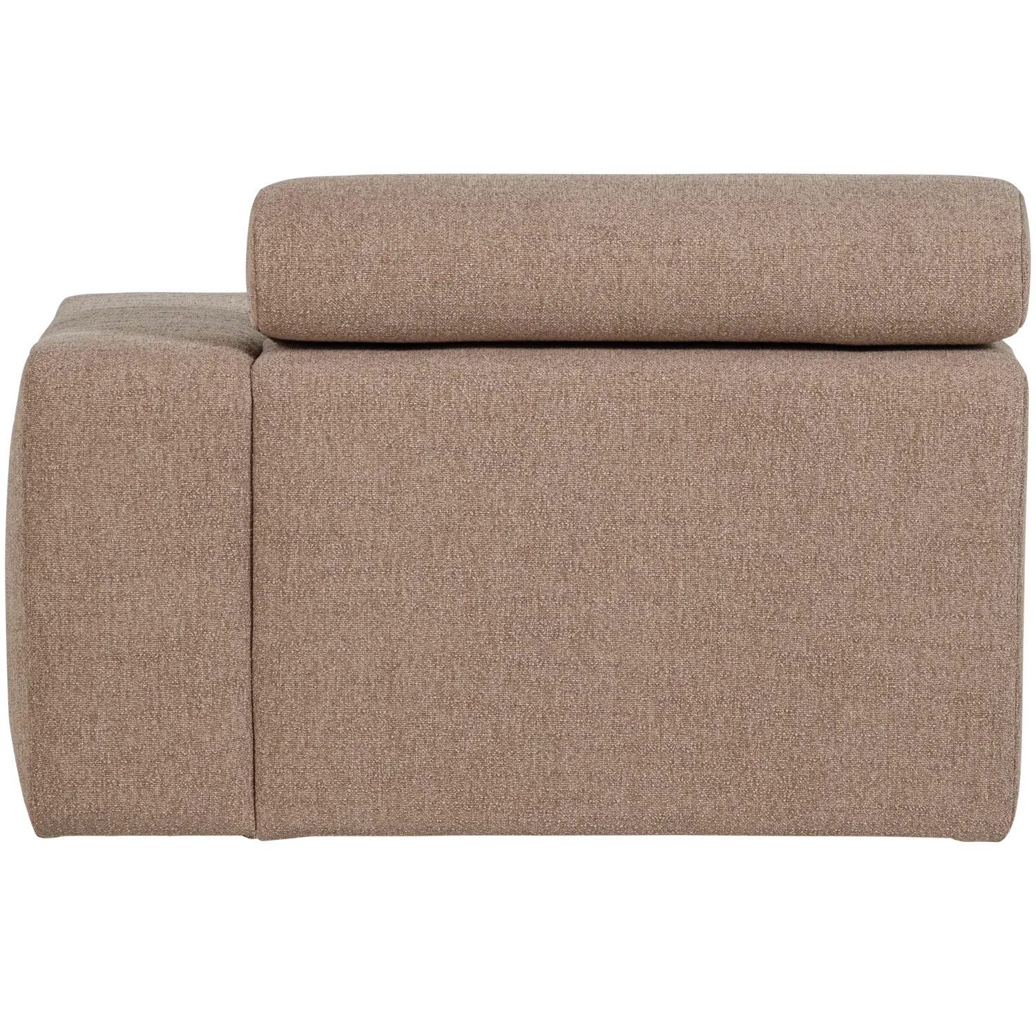 NOVI CHAISE LONGUE ELEMENT RIGHT BOUCLE TAUPE