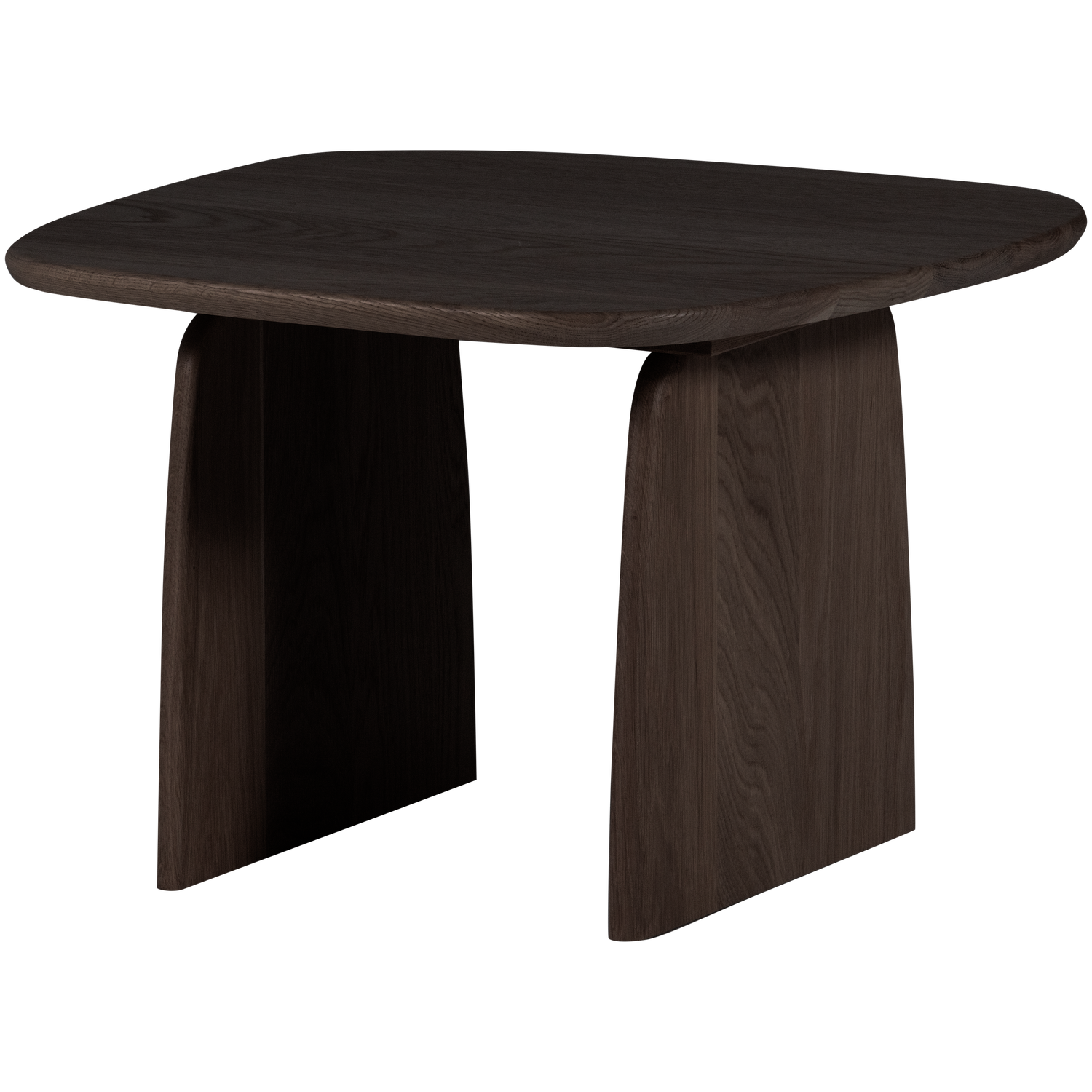 WOOOD masuta cafea TABLO | Stejar | Maro | 40x60x60 cm