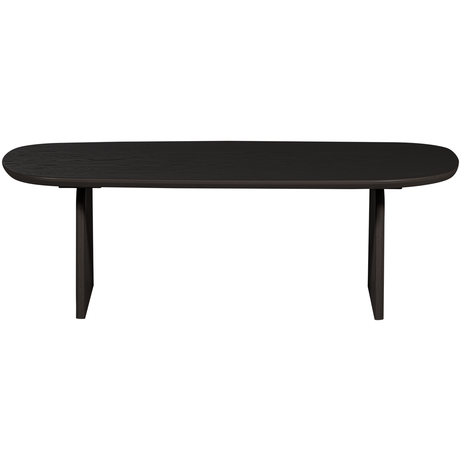 WOOOD masuta cafea TABLO | Stejar | Negru | 35x110x60 cm