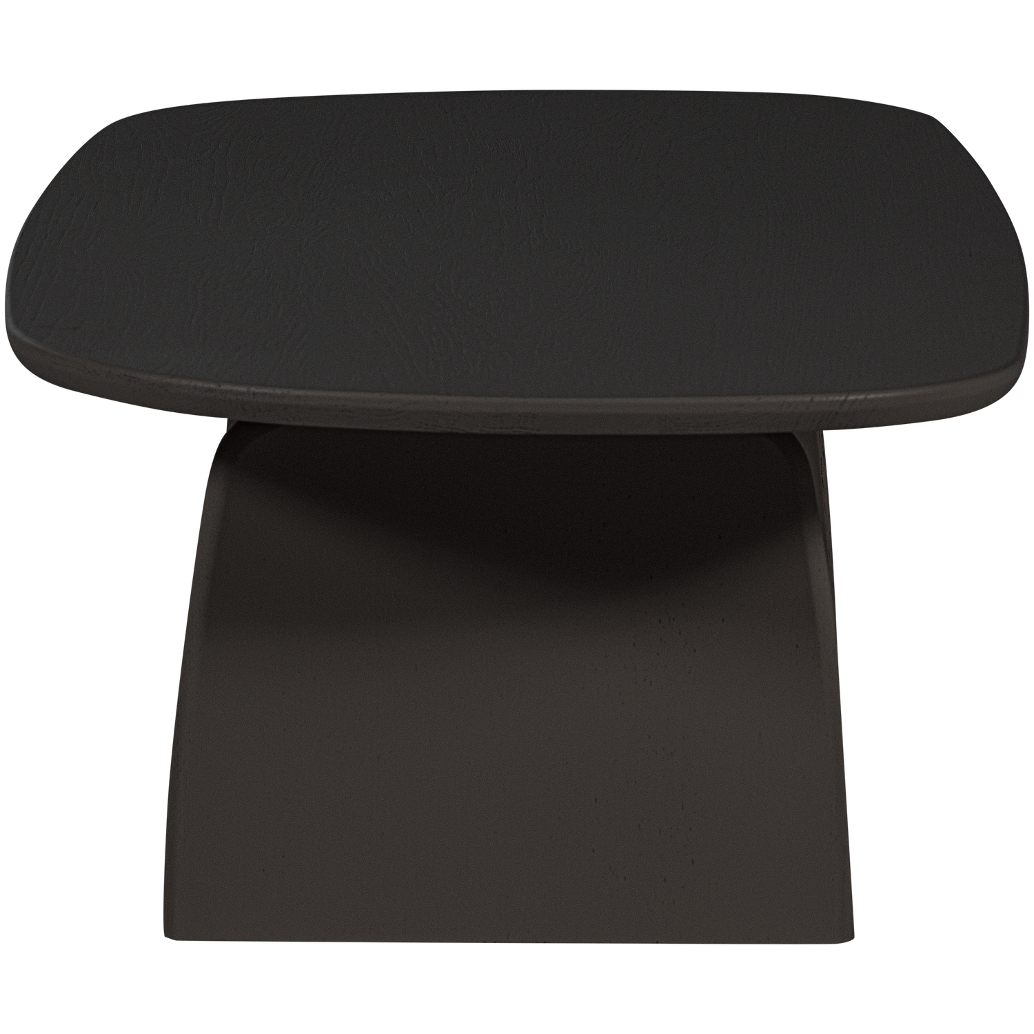 WOOOD masuta cafea TABLO | Stejar | Negru | 35x110x60 cm
