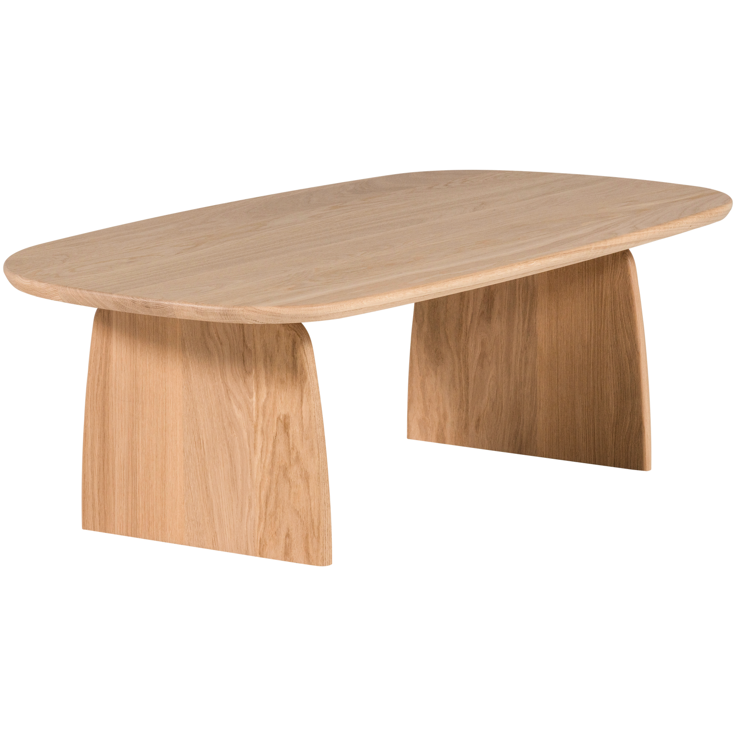 TABLO COFFEE TABLE 110 CM OAK TRANSPARANT [fsc]