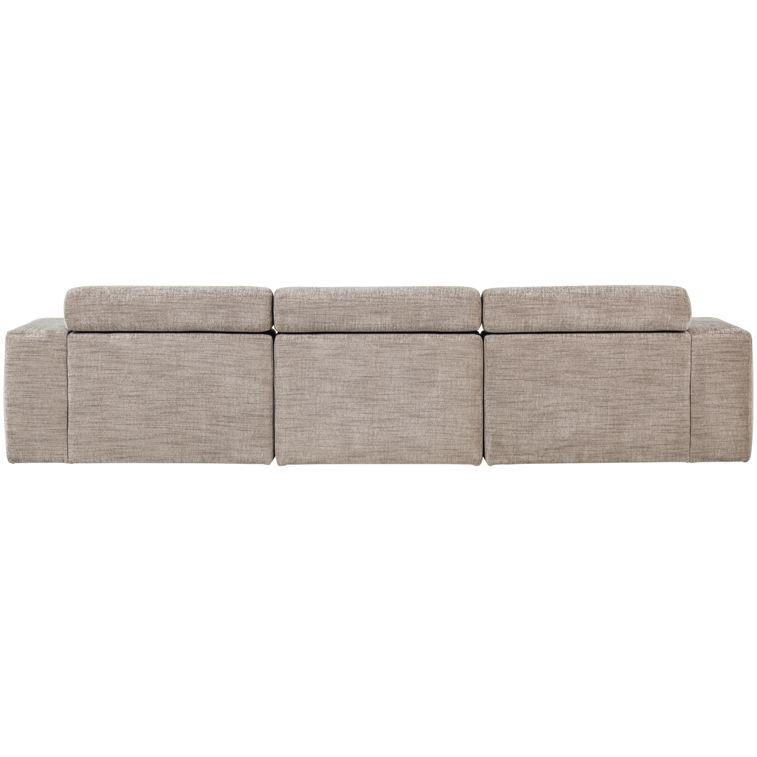 NOVI CHAISE LONGUE SOFA LEFT NATURAL MELANGE