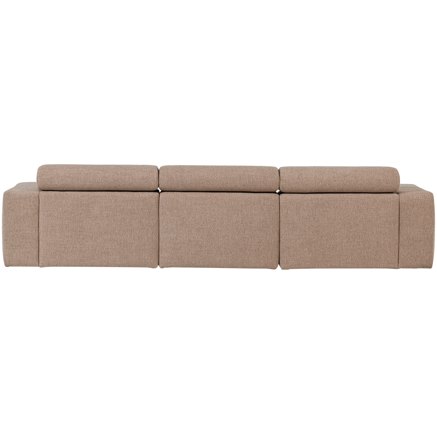 NOVI CHAISE LONGUE SOFA LEFT BOUCLE TAUPE